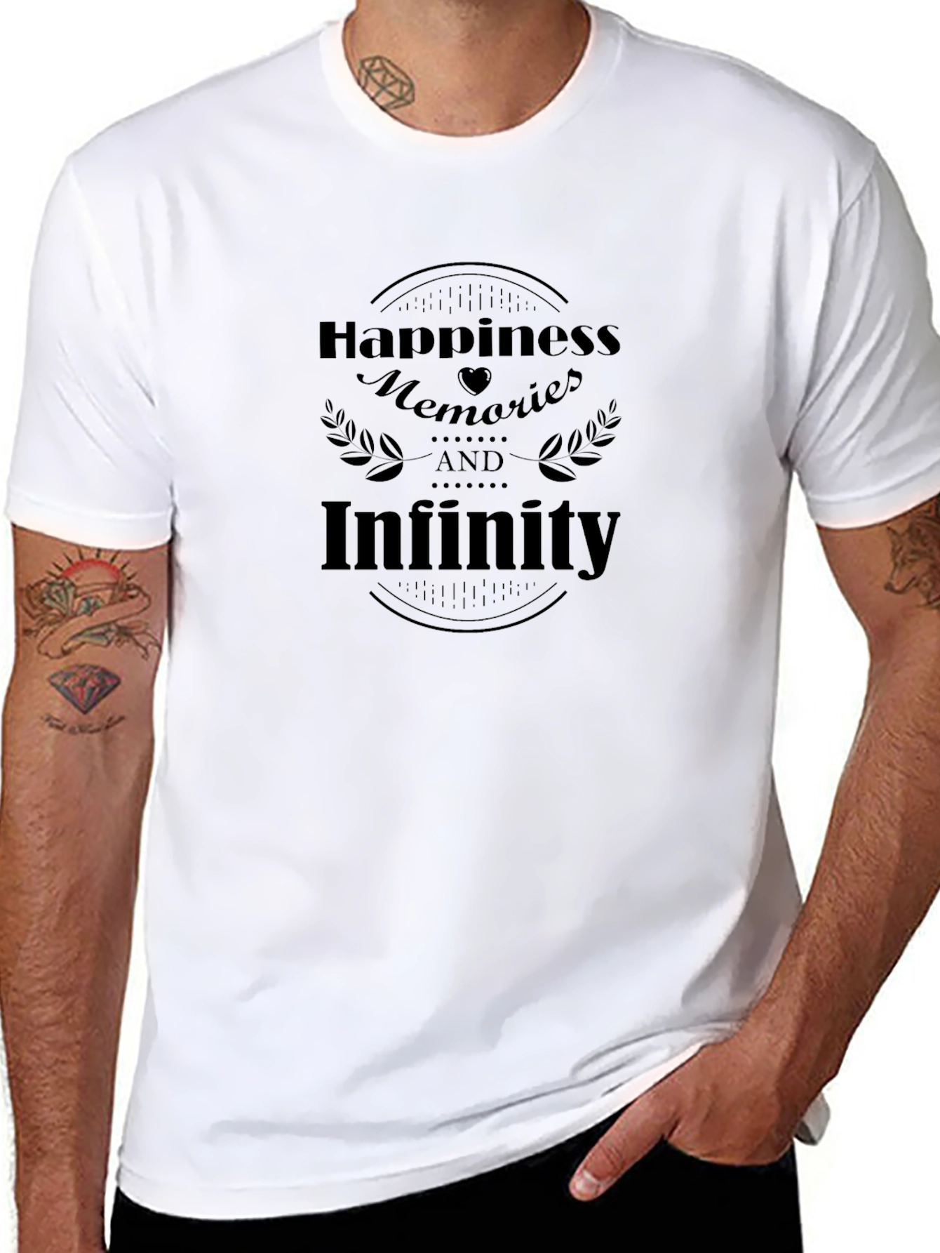 Happiness Memories & Infinity Graphic Tee