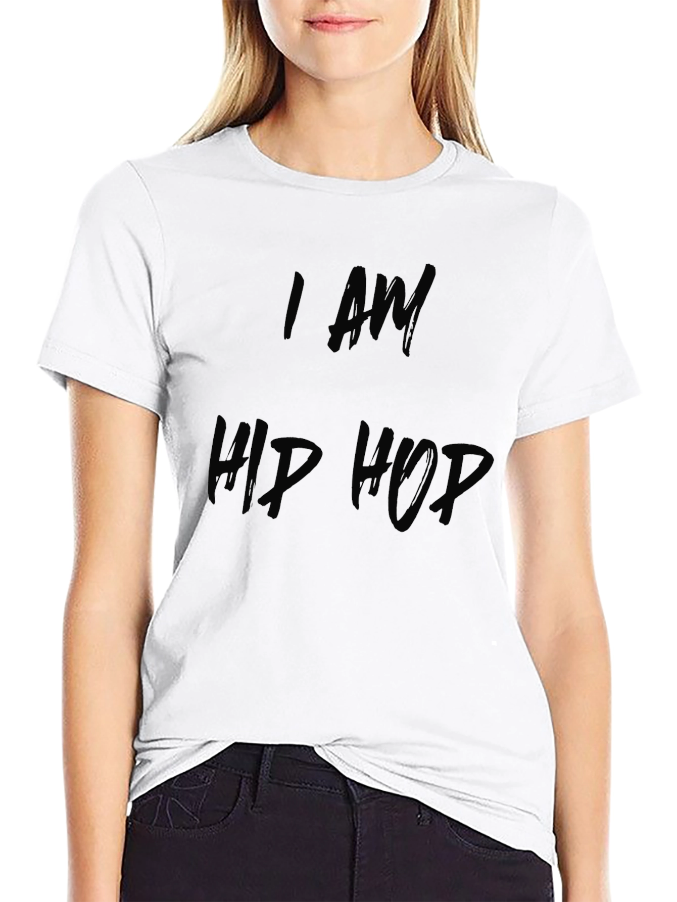 I am Hip Hop Black T-Shirt