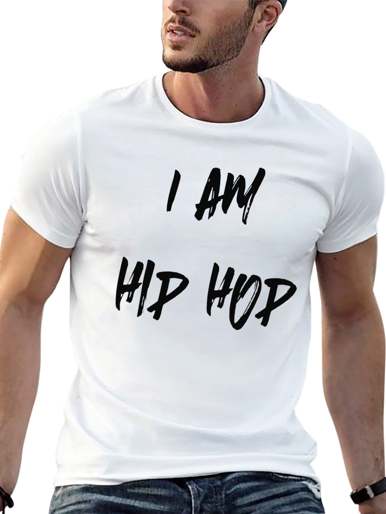 I am Hip Hop Black T-Shirt