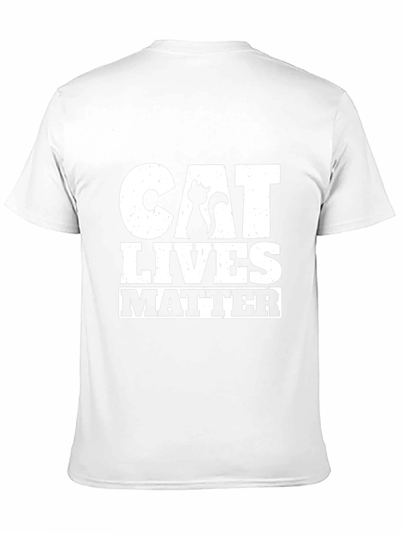 Cat Lives Matter Black T-Shirt