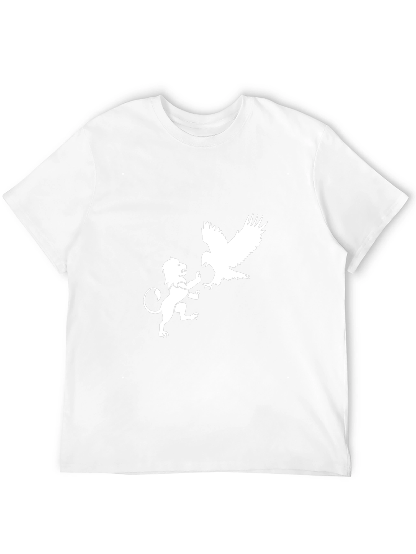 Lion vs Eagle Graphic T-Shirt