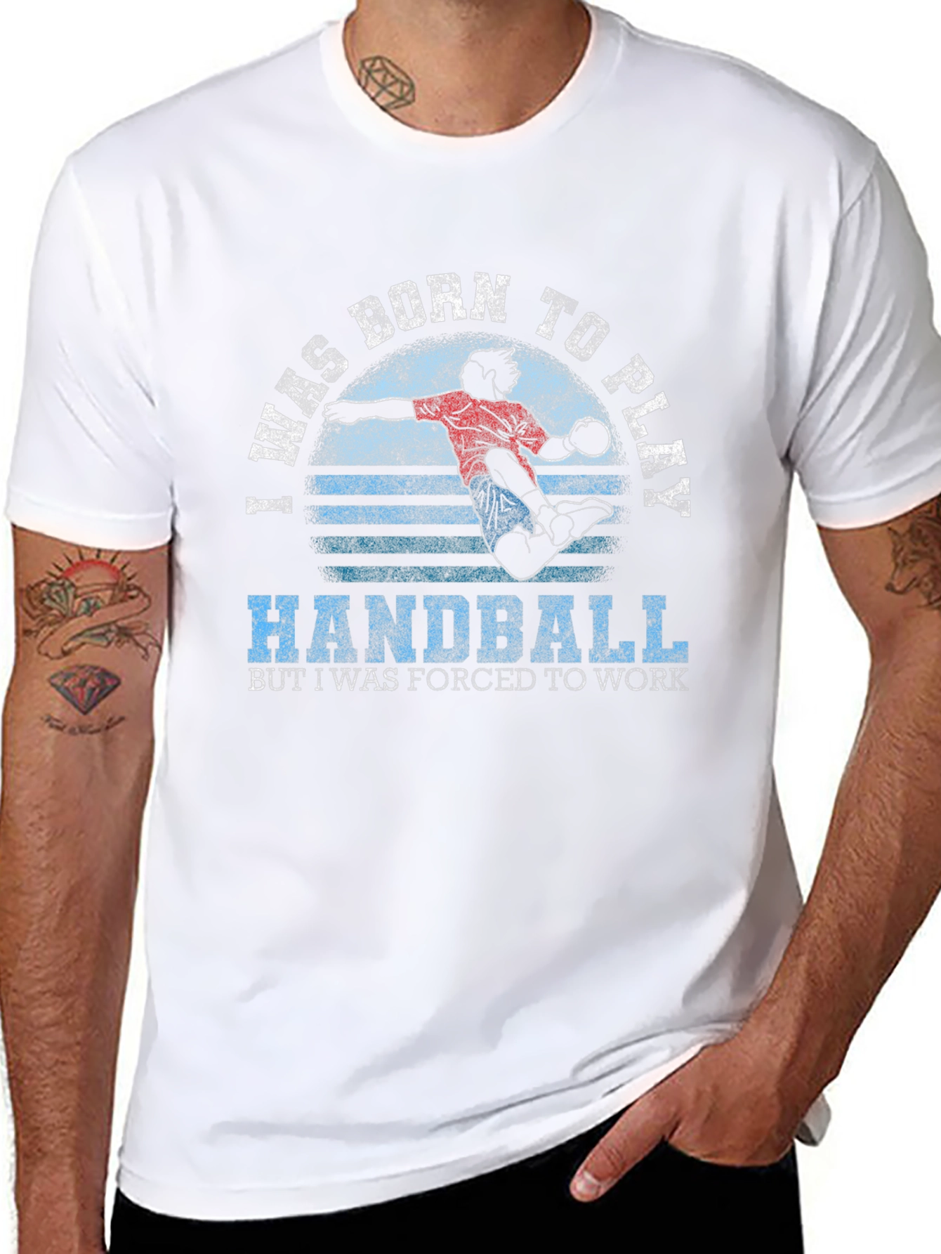 Born to Play Handball T-Shirt