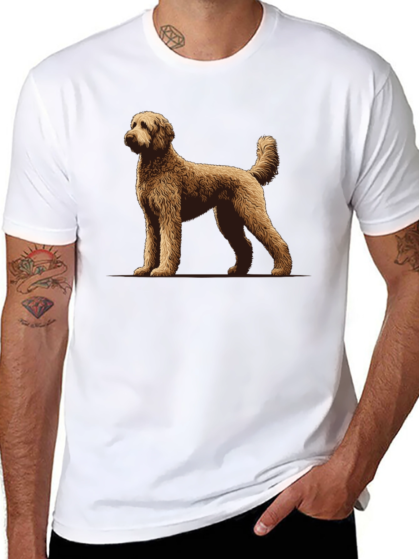 Dog Breed T-Shirt - Goldendoodle Tee
