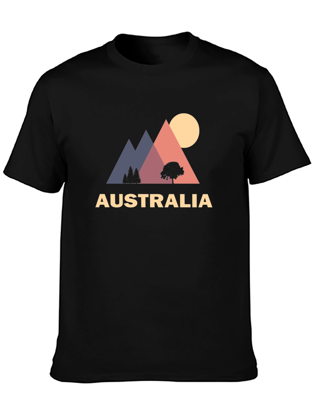 Australia Graphic Tee - Mountain Sunset
