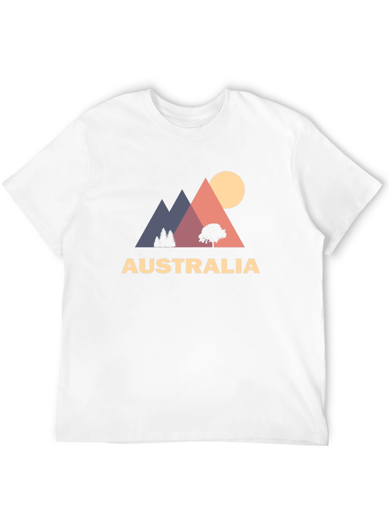 Australia Graphic Tee - Mountain Sunset