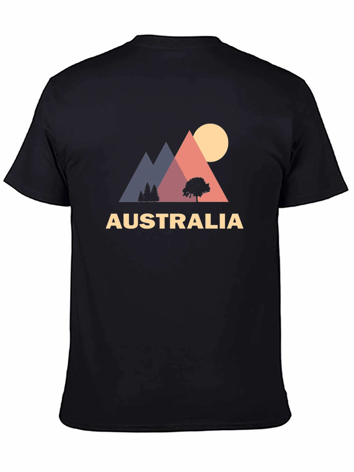 Australia Graphic Tee - Mountain Sunset