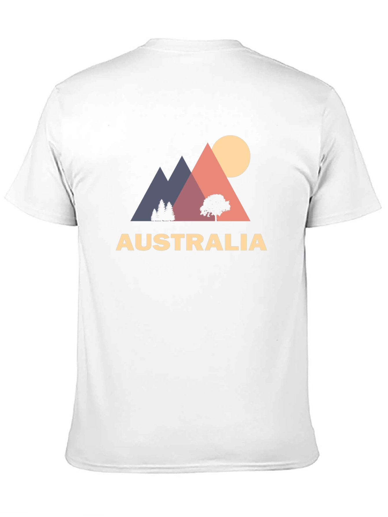 Australia Graphic Tee - Mountain Sunset