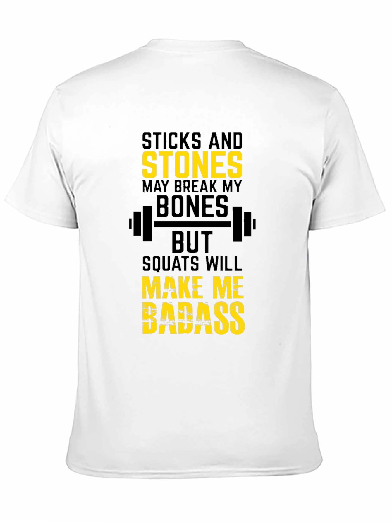 Sticks and Stones Squat T-Shirt