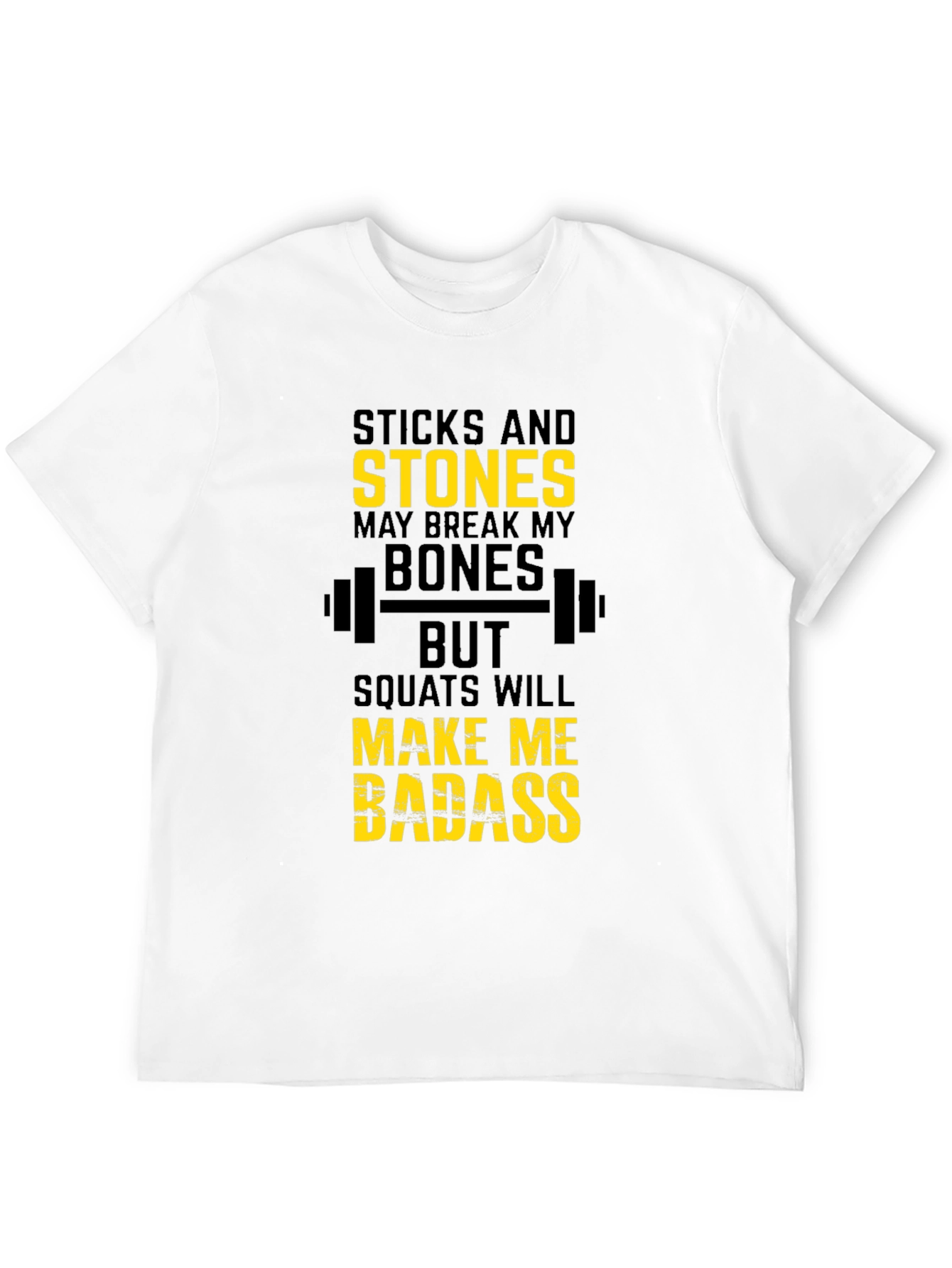 Sticks and Stones Squat T-Shirt