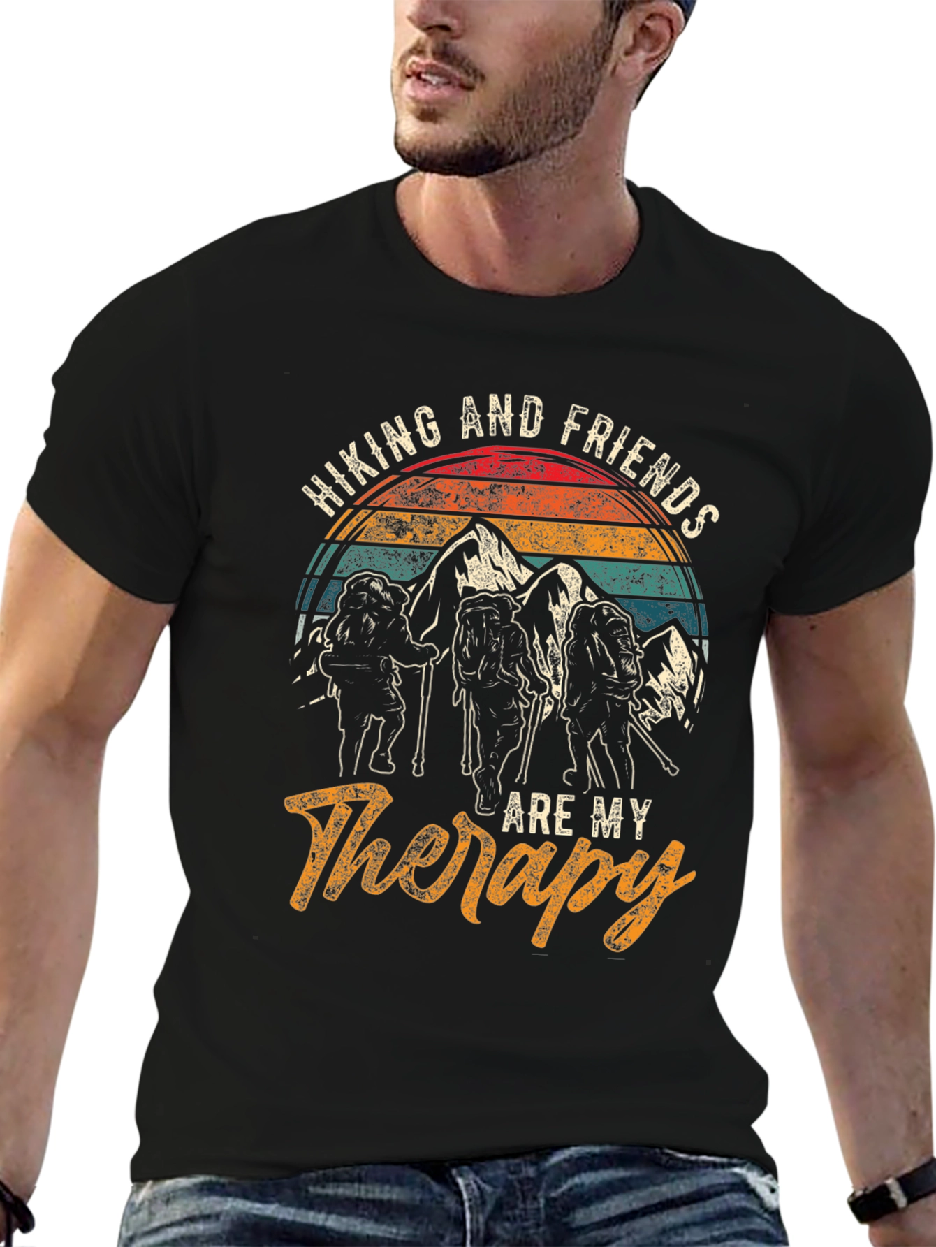 Hiking & Friends Therapy T-Shirt