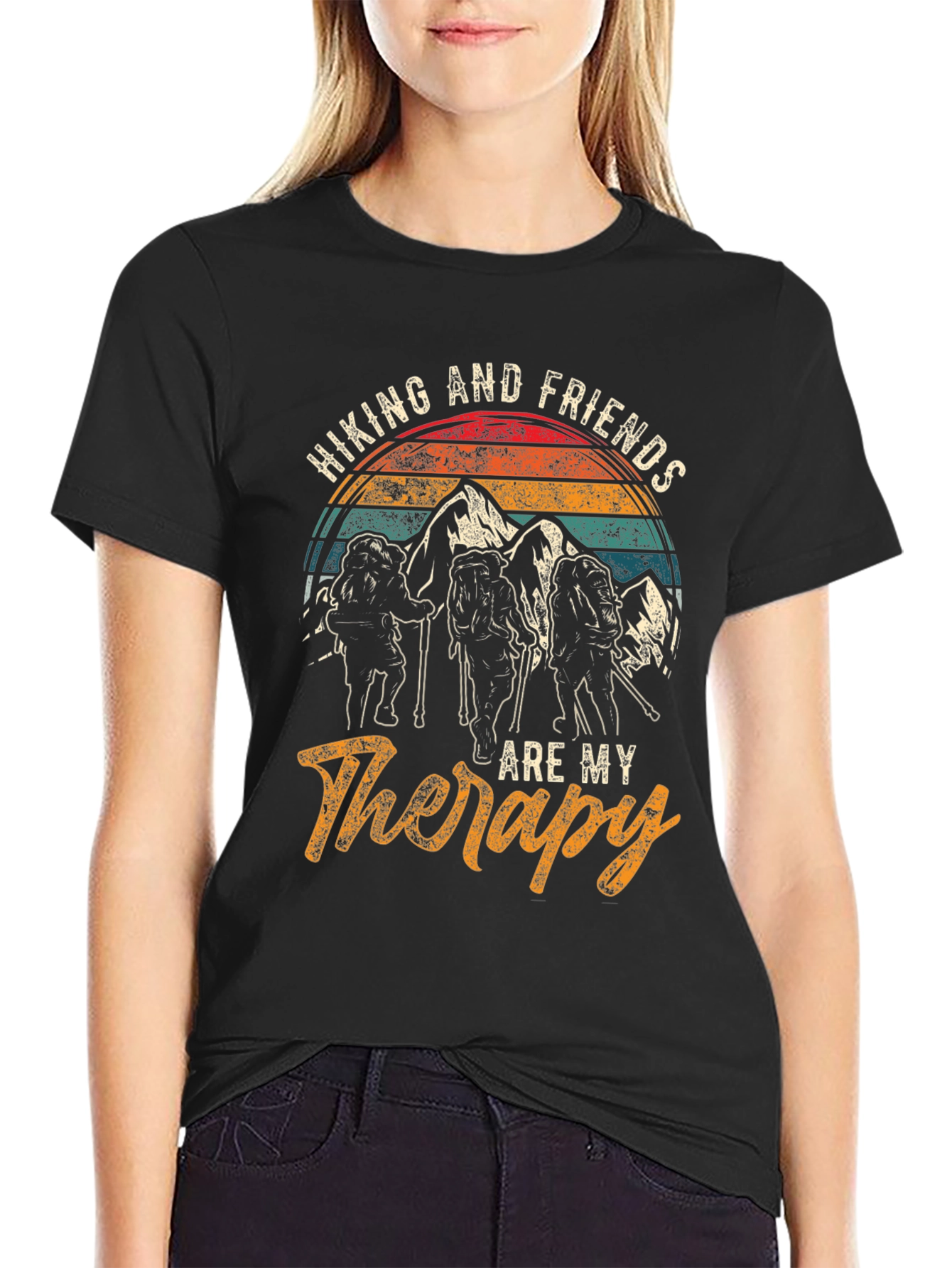 Hiking & Friends Therapy T-Shirt