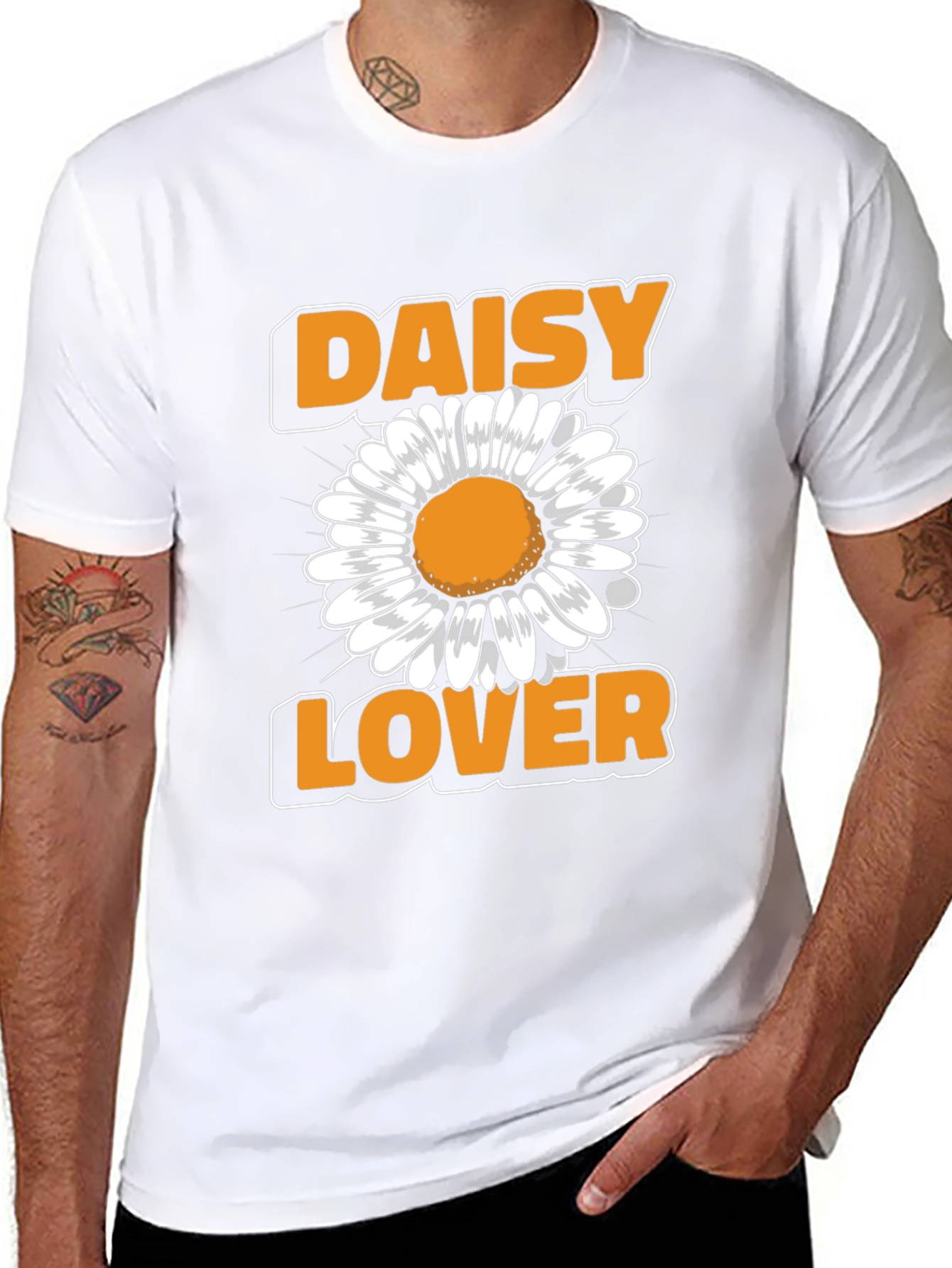 Daisy Lover T-Shirt - Floral Graphic Tee