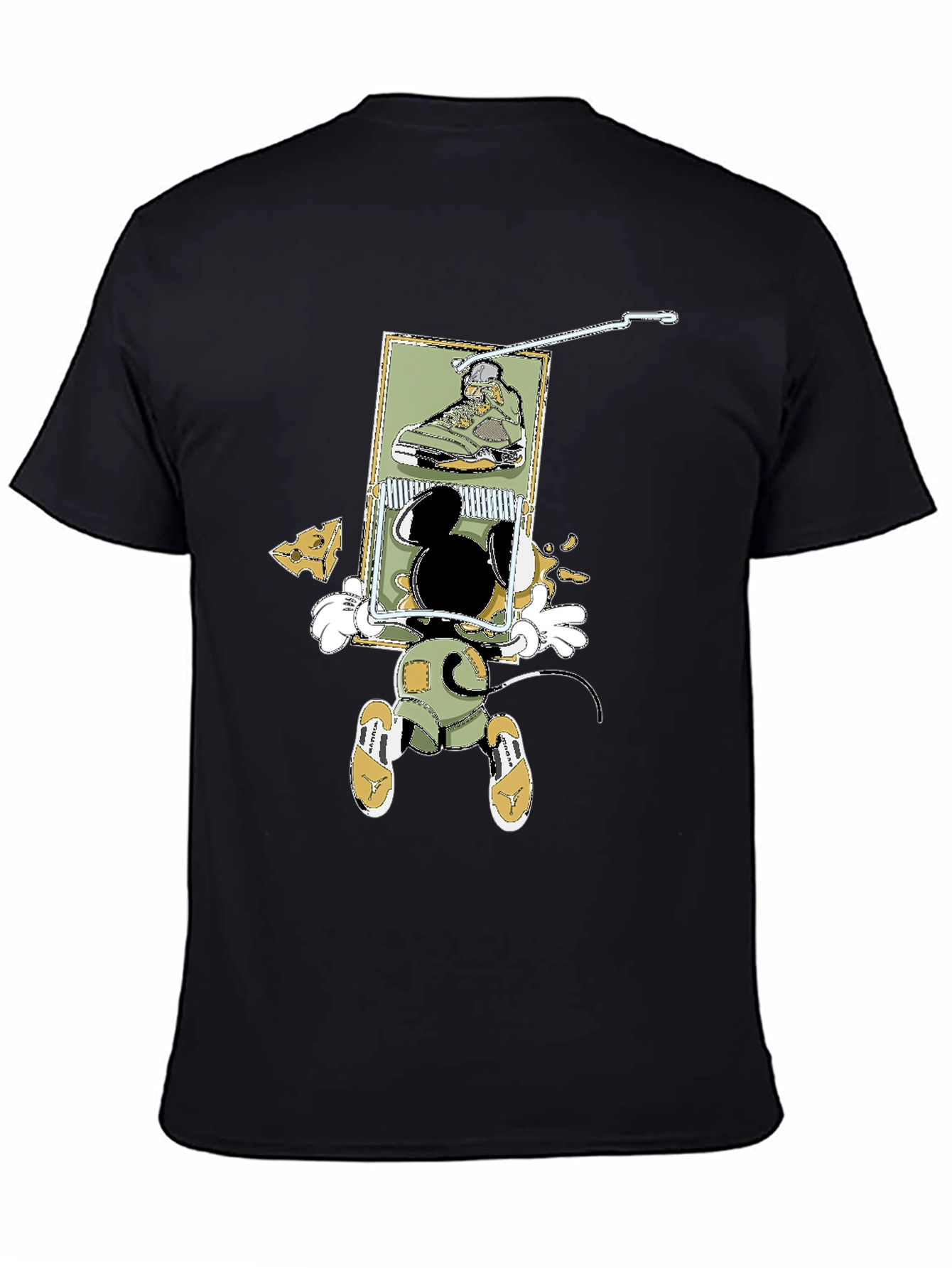 Mickey Mouse Sneakerhead T-Shirt - Fun Cartoon Design