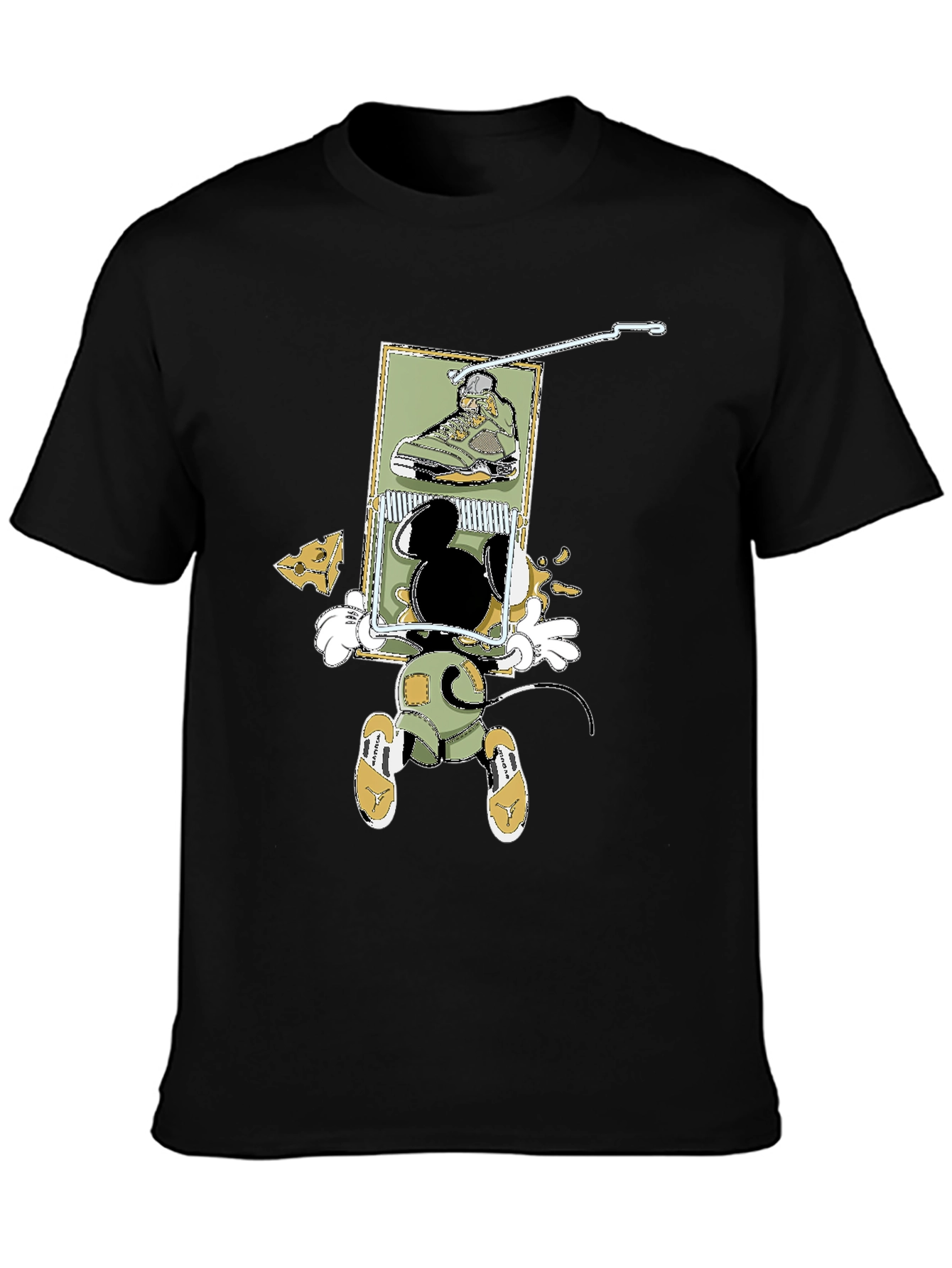 Mickey Mouse Sneakerhead T-Shirt - Fun Cartoon Design