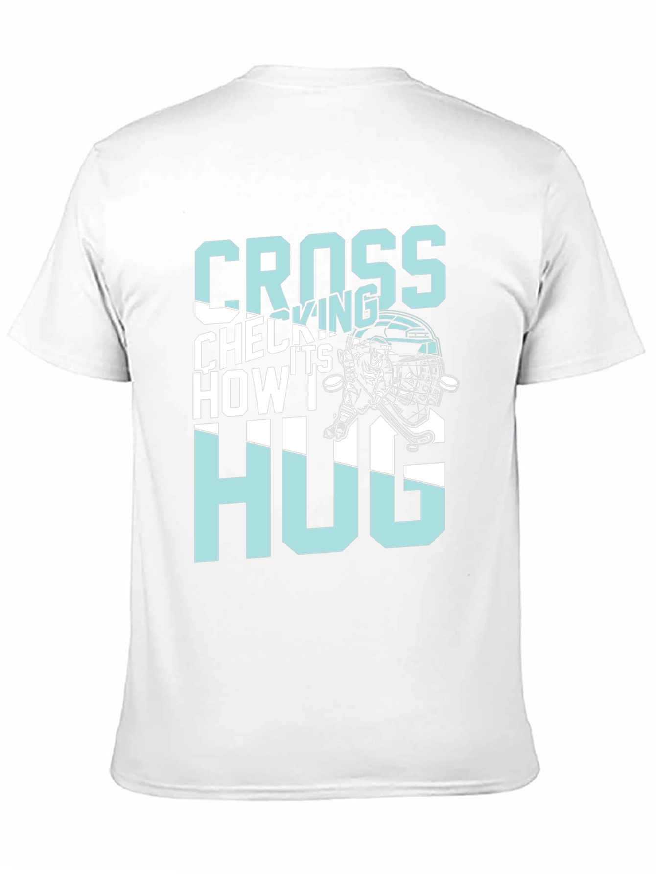 Cross Checking Hockey T-Shirt