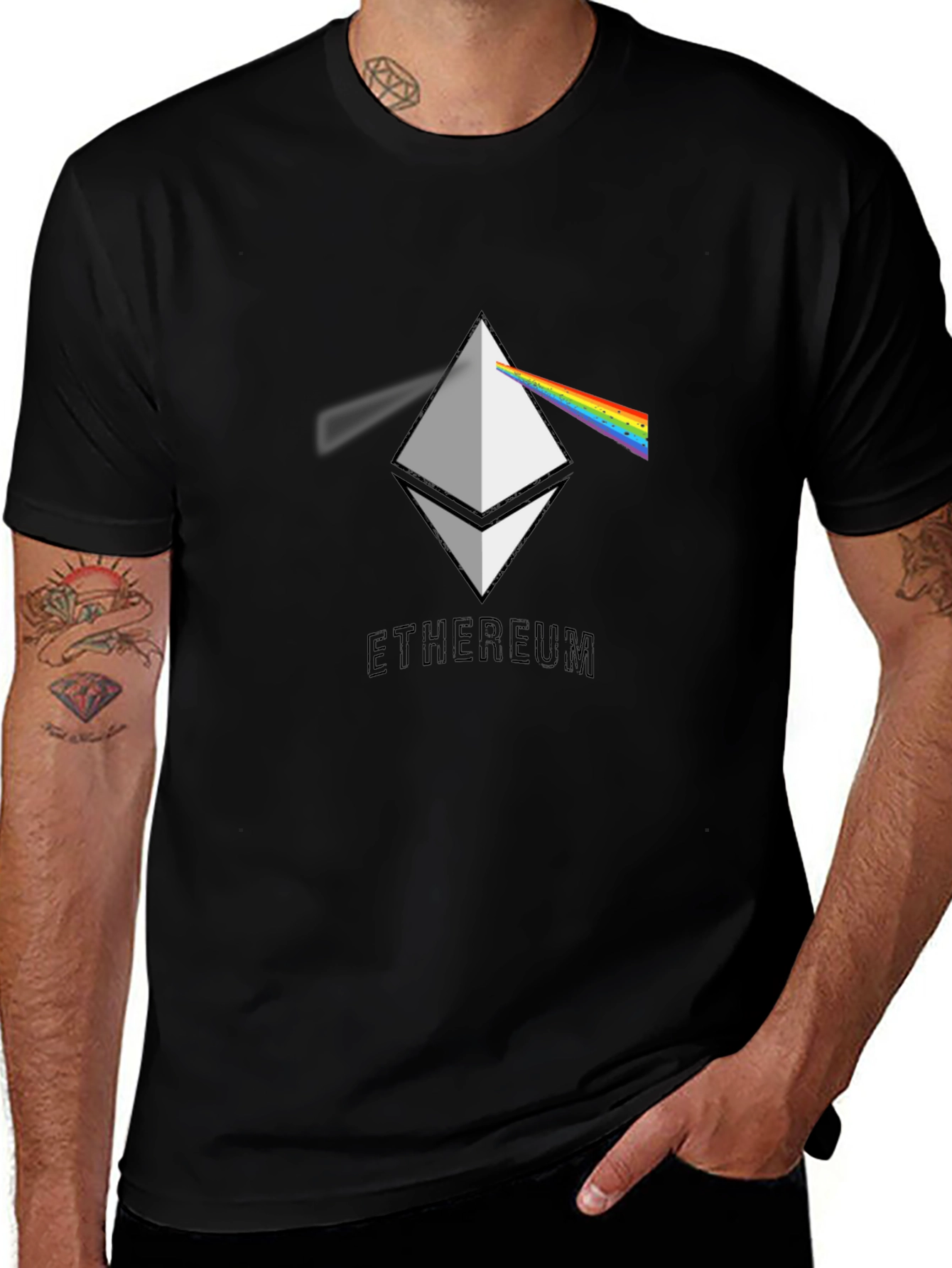 Ethereum Prism T-Shirt - Crypto Fashion Tee