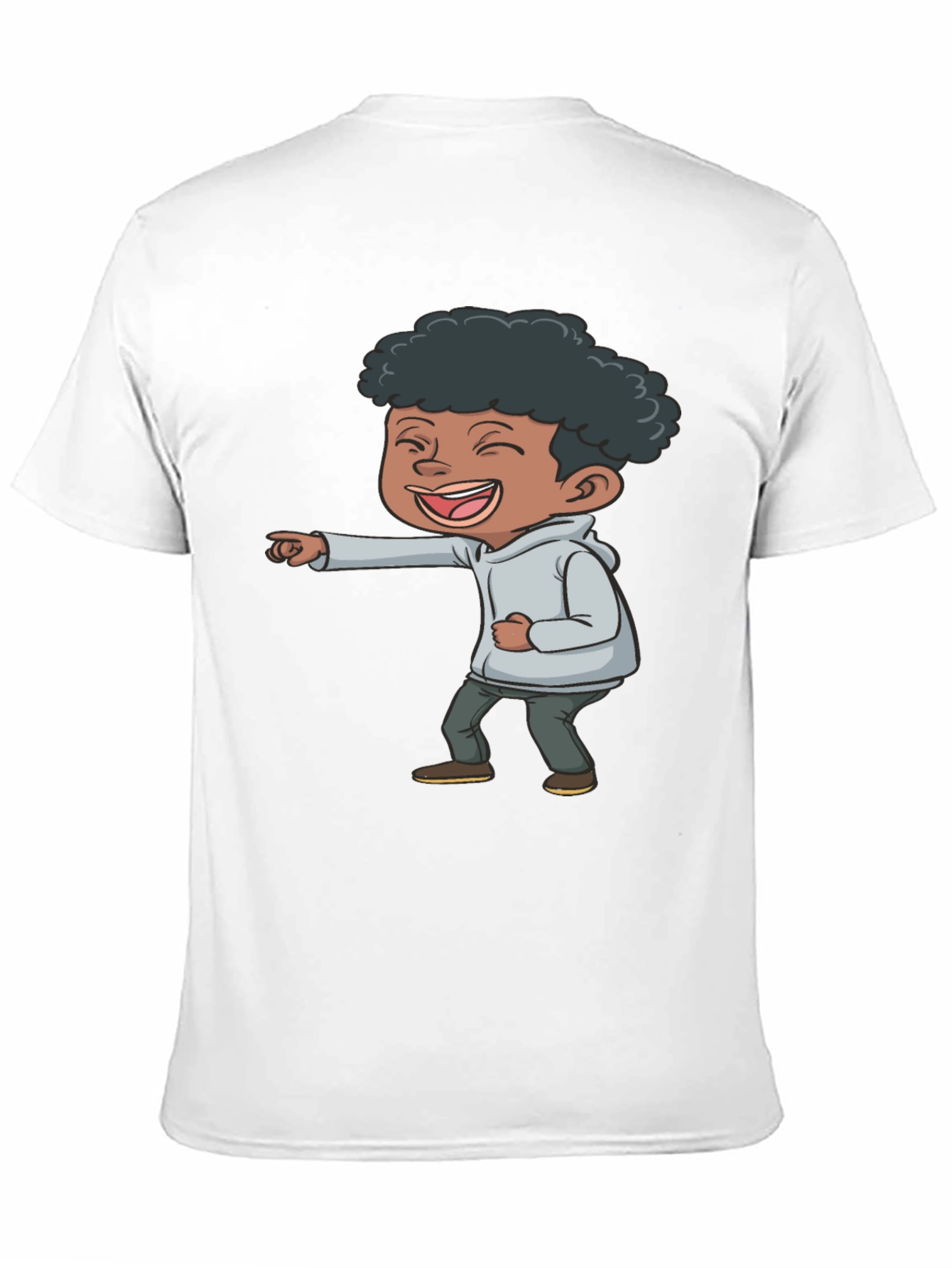Laughing Kid Graphic T-Shirt