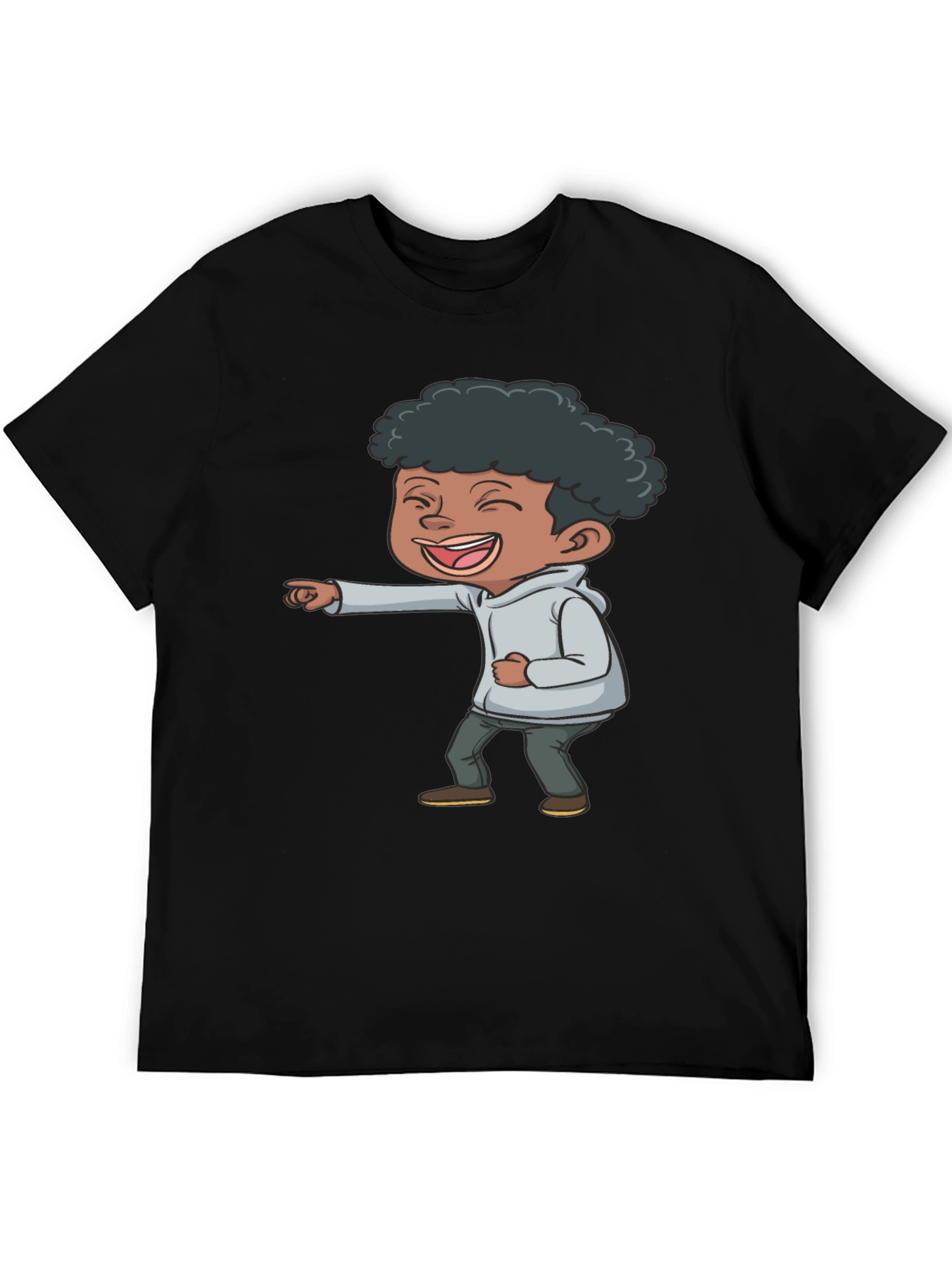 Laughing Kid Graphic T-Shirt