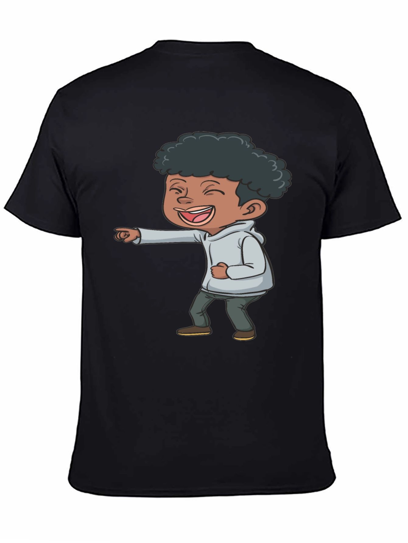 Laughing Kid Graphic T-Shirt
