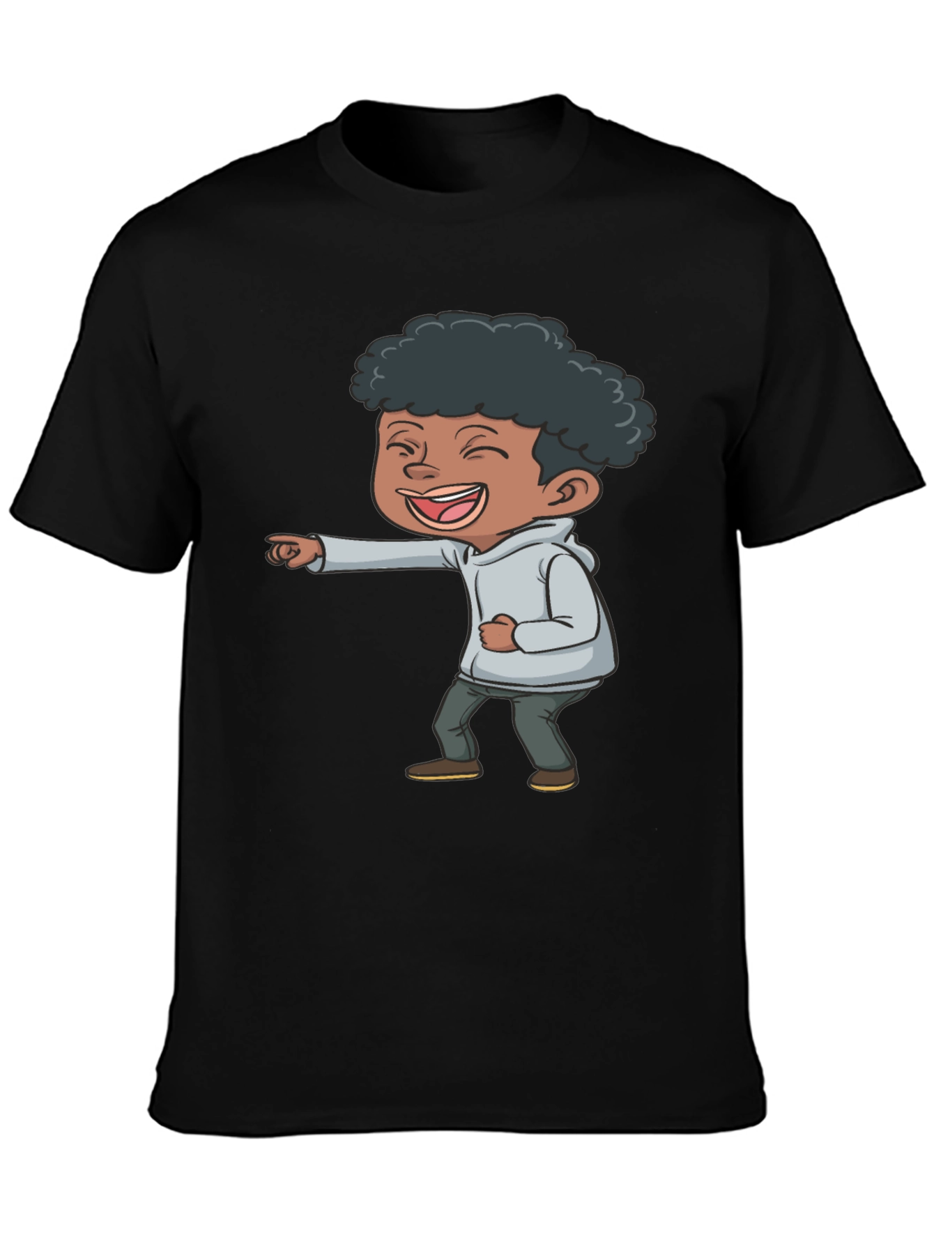 Laughing Kid Graphic T-Shirt
