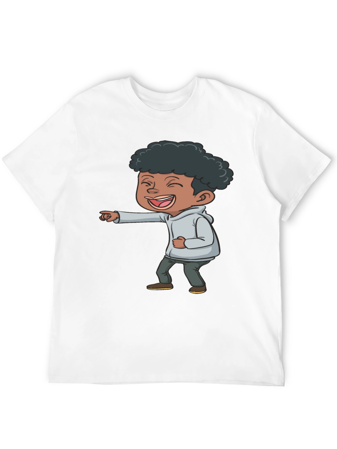 Laughing Kid Graphic T-Shirt