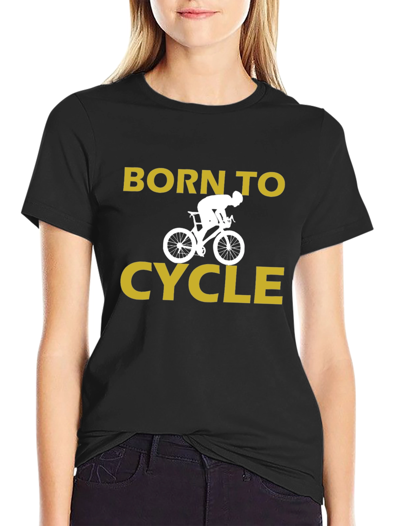 Born to Cycle Graphic T-Shirt