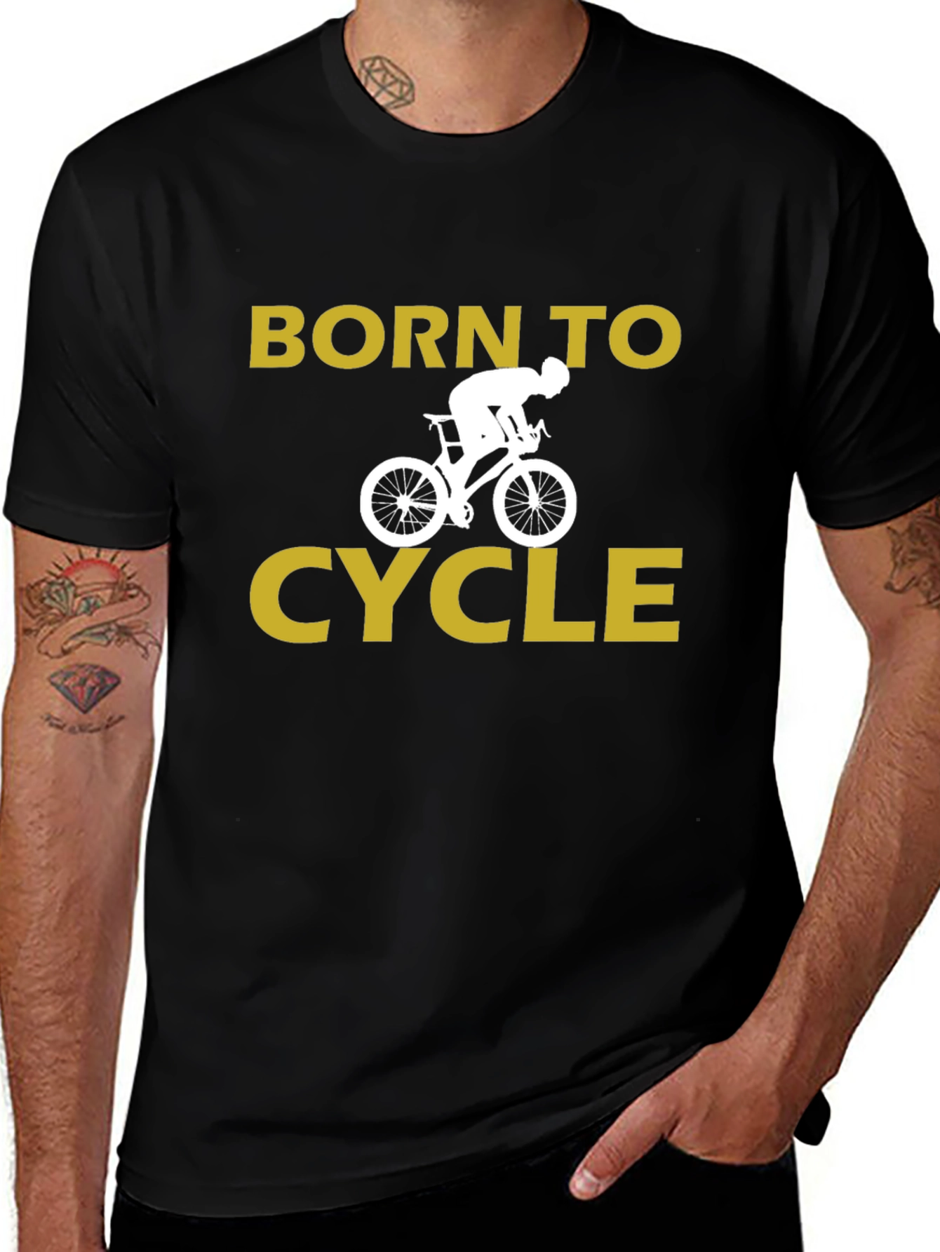 Born to Cycle Graphic T-Shirt