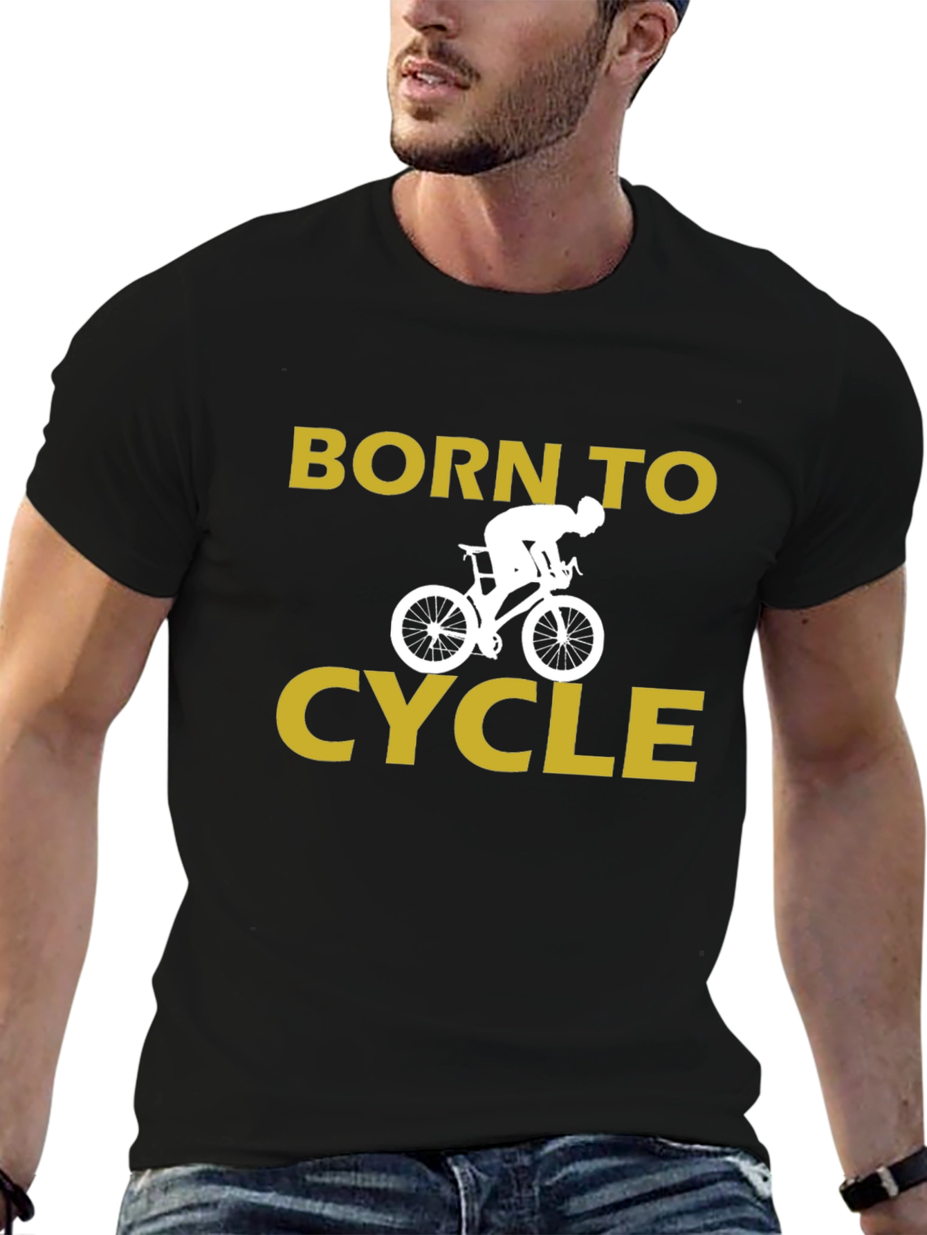 Born to Cycle Graphic T-Shirt
