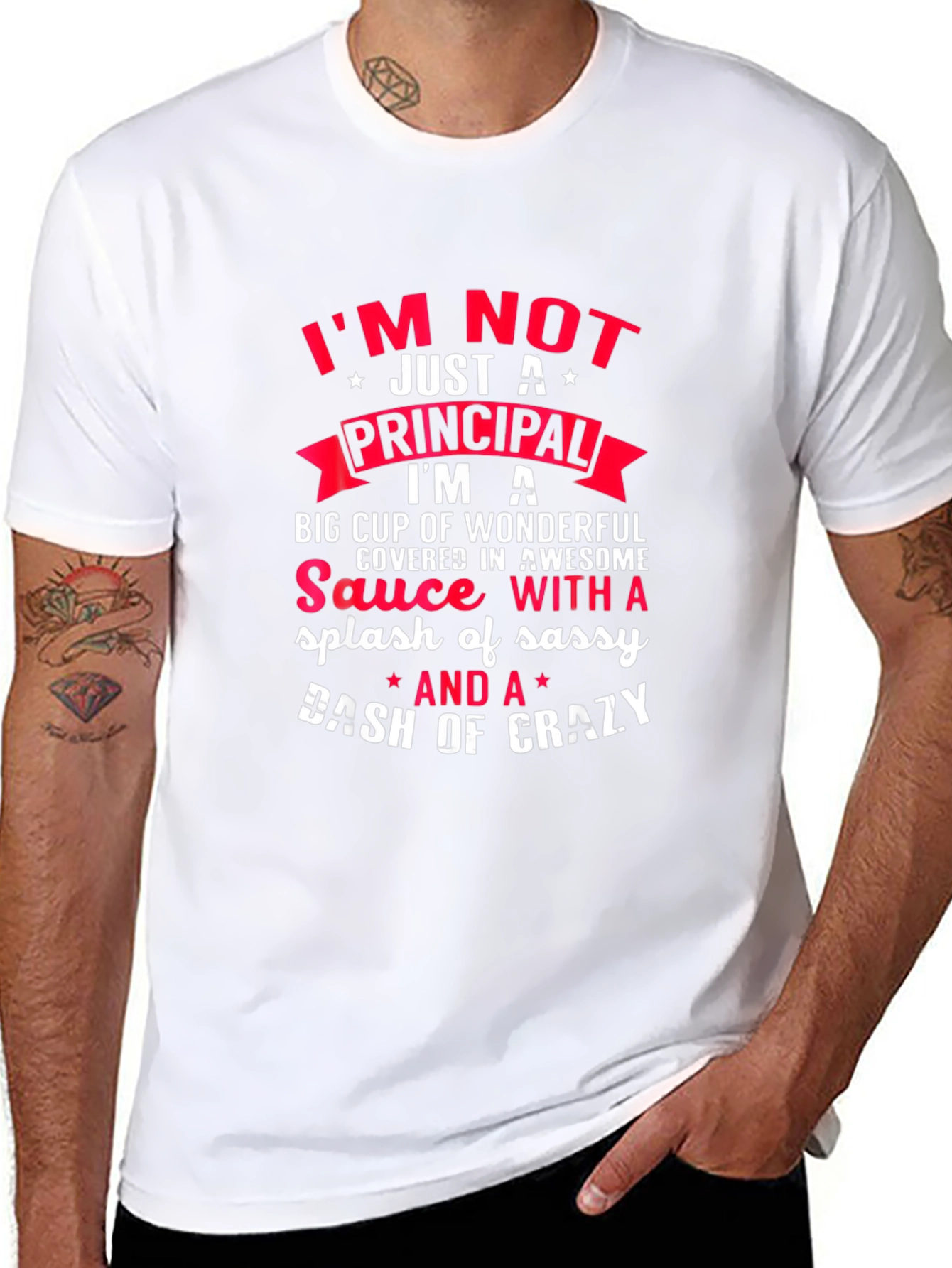 Principal Sassy and Crazy T-Shirt