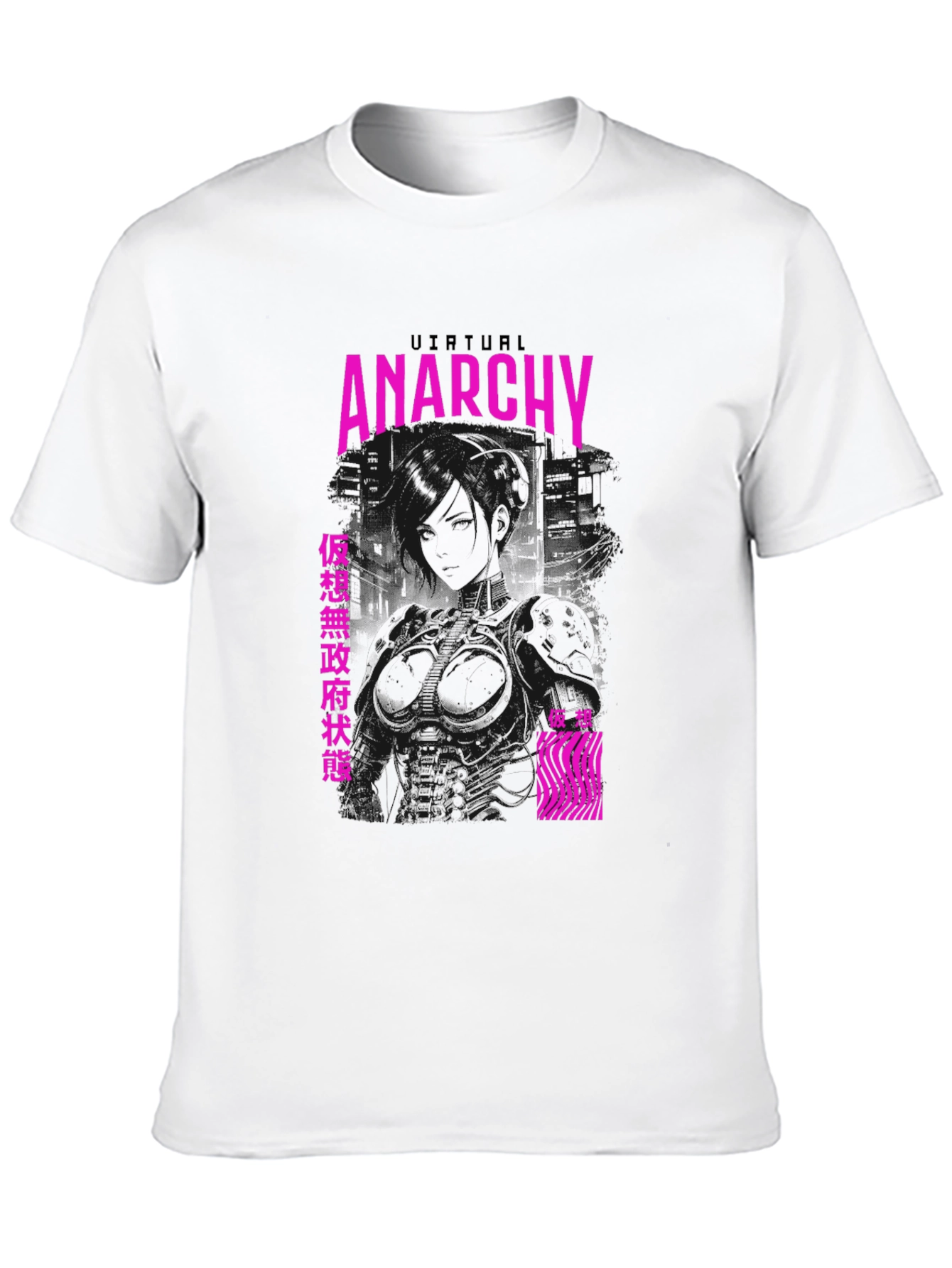 Virtual Anarchy Graphic Tee - Black