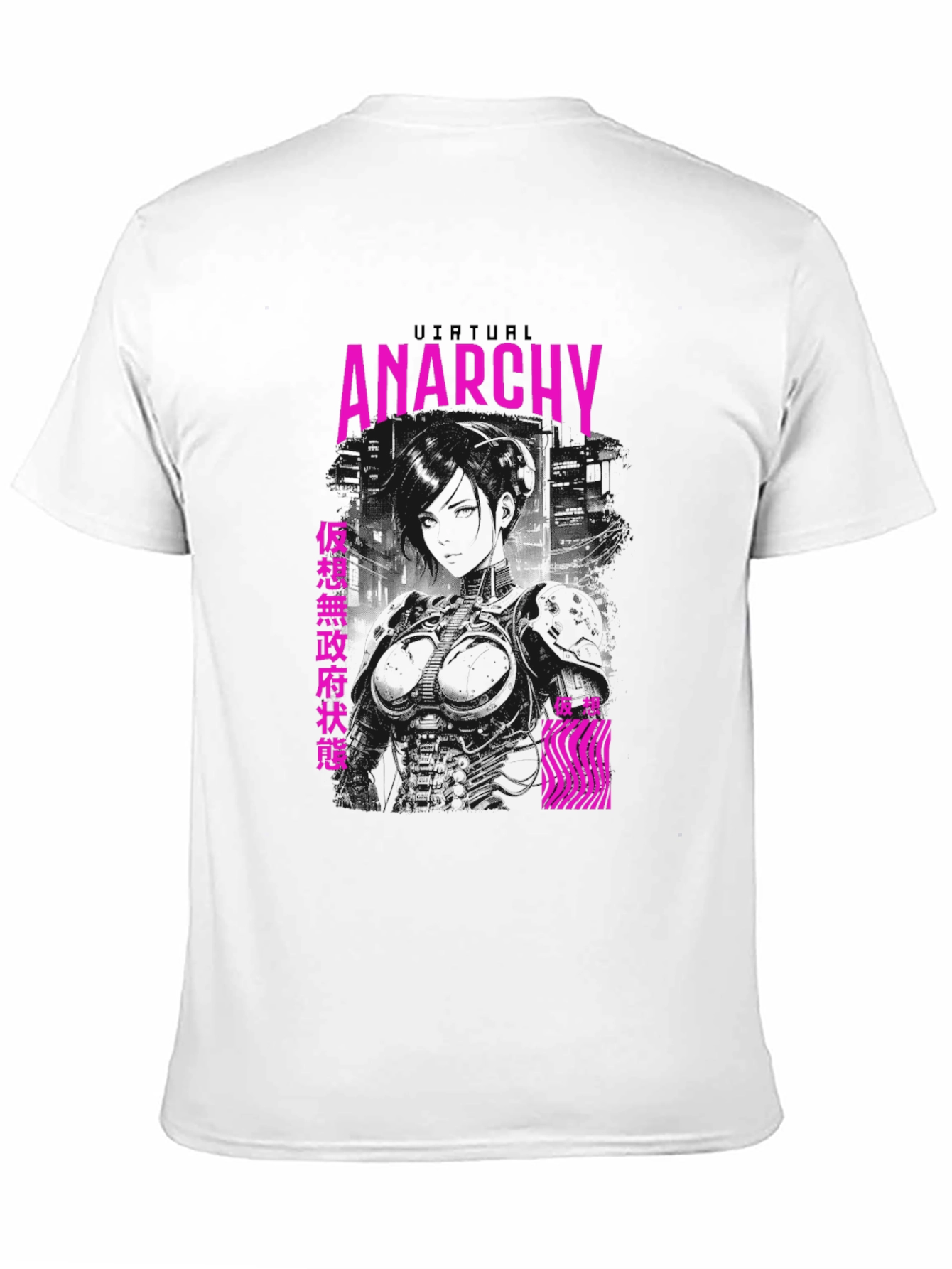 Virtual Anarchy Graphic Tee - Black