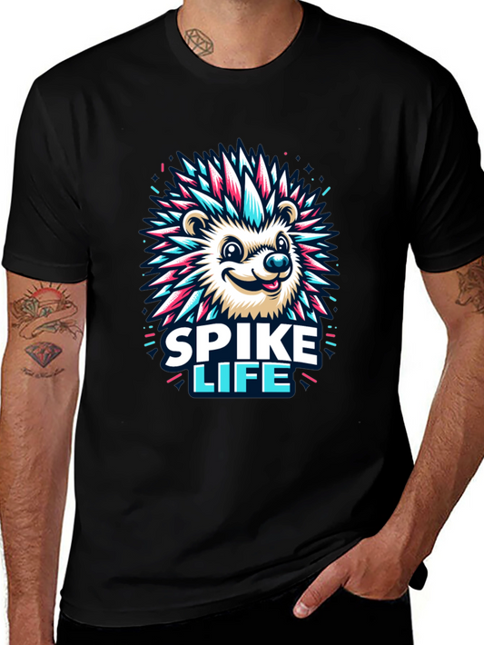 Spike Life Hedgehog Graphic T-Shirt