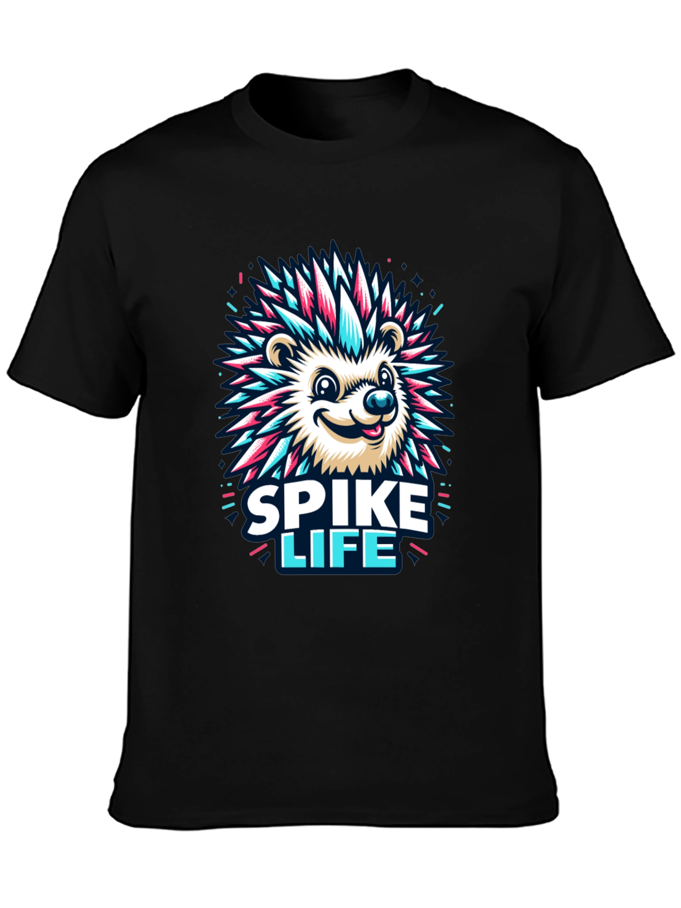 Spike Life Hedgehog Graphic T-Shirt