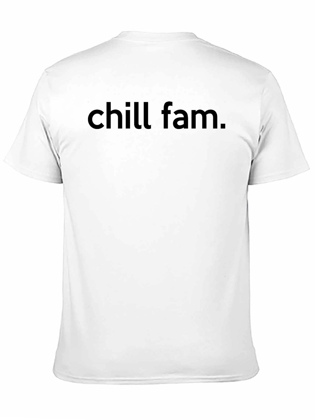 Chill Fam Black Graphic Tee