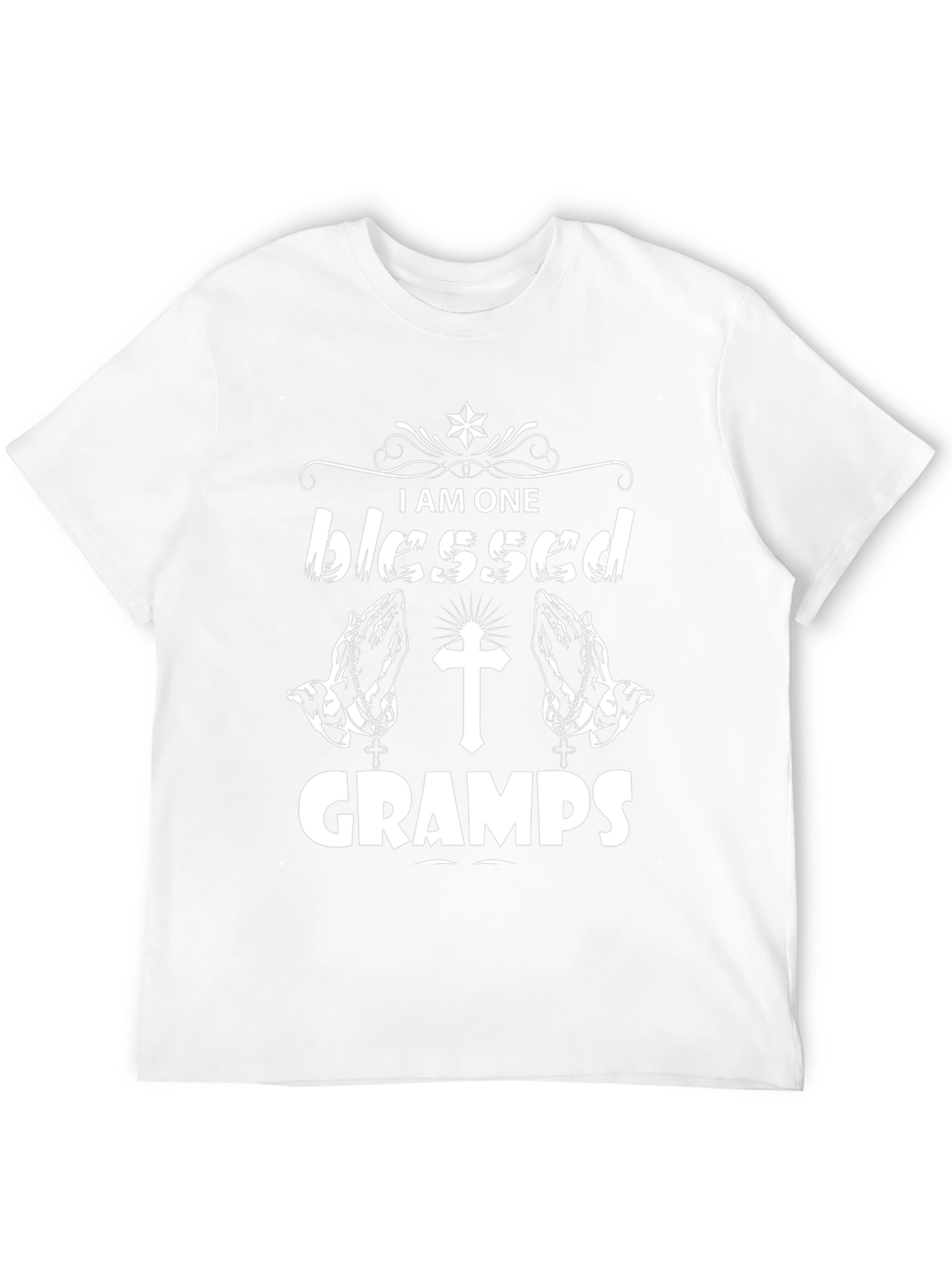 Blessed Gramps T-Shirt - Christian Grandpa Tee