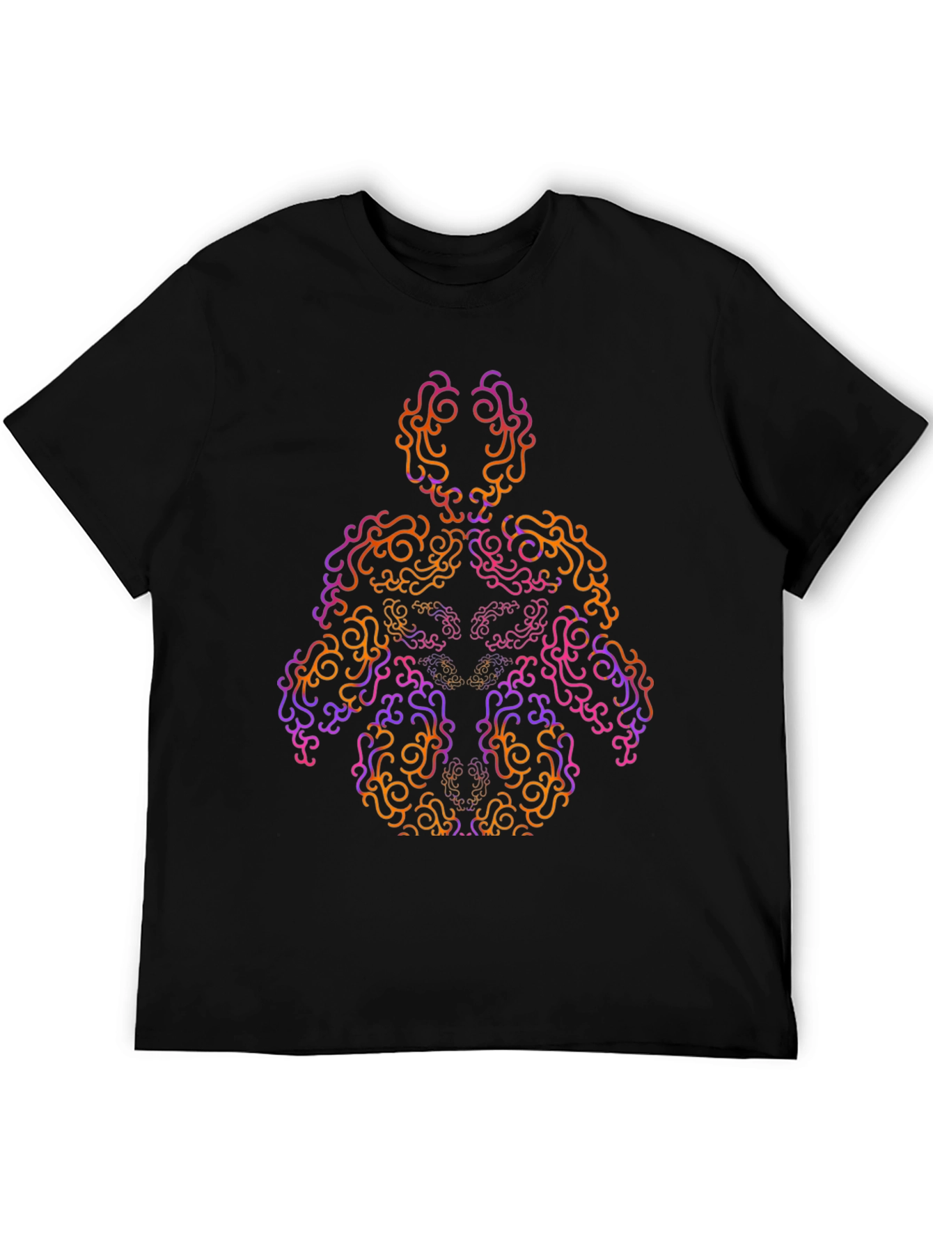 Abstract Human Form Tee - Artistic Graphic T-Shirt