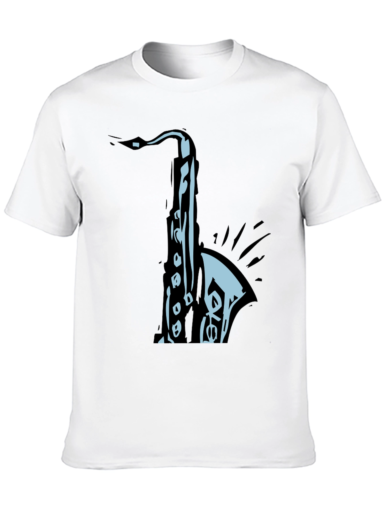 Saxophone Graphic Tee - Cool Musician T-Shirt