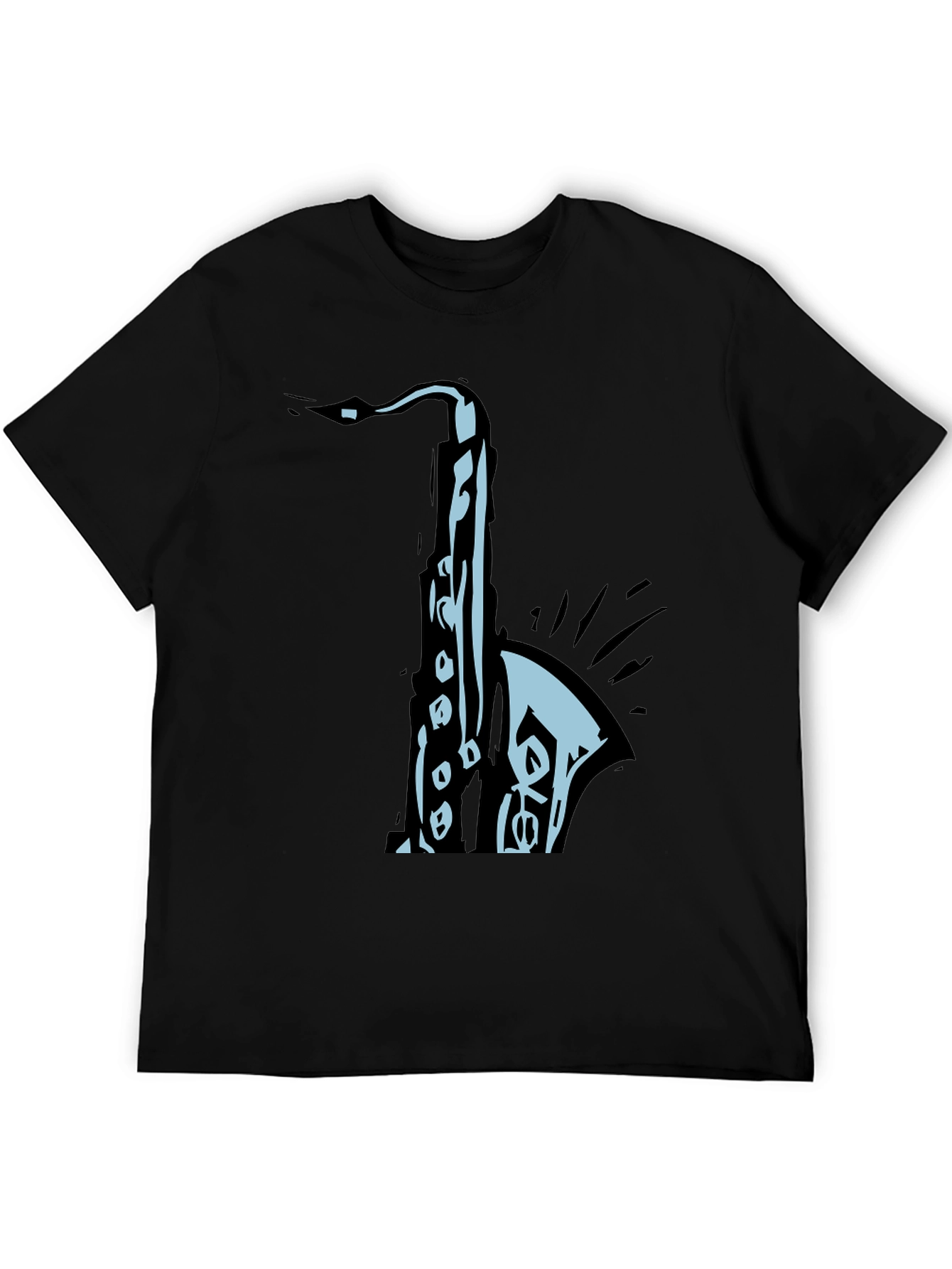 Saxophone Graphic Tee - Cool Musician T-Shirt