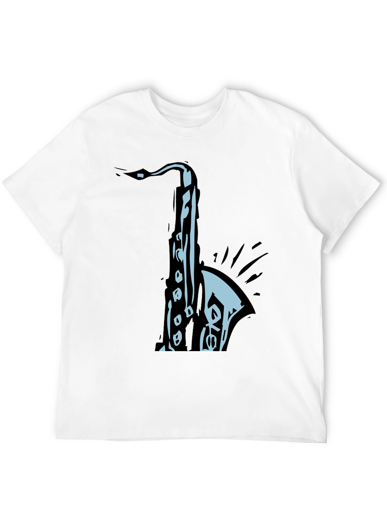 Saxophone Graphic Tee - Cool Musician T-Shirt