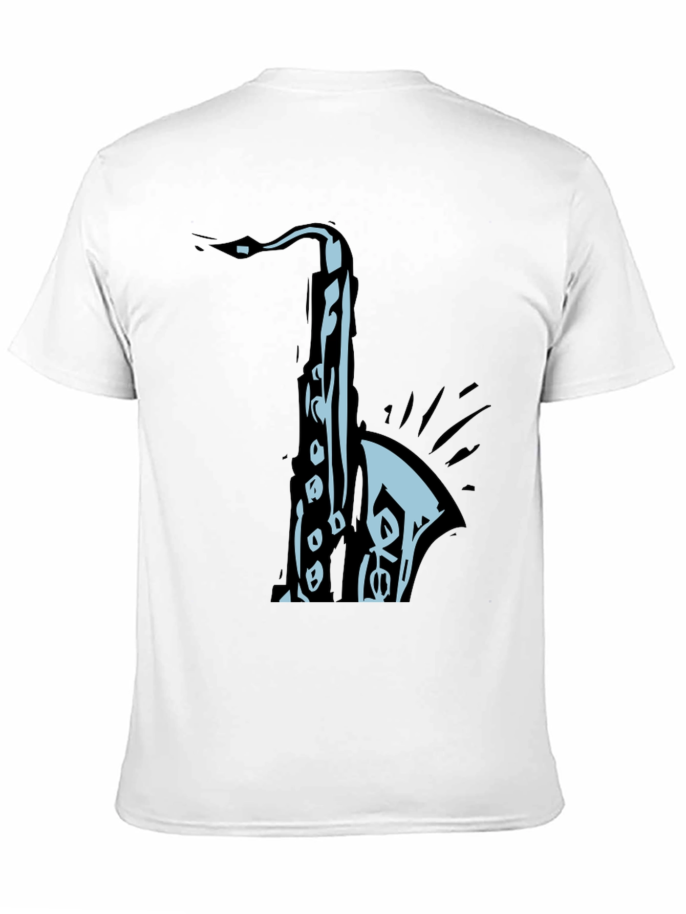 Saxophone Graphic Tee - Cool Musician T-Shirt