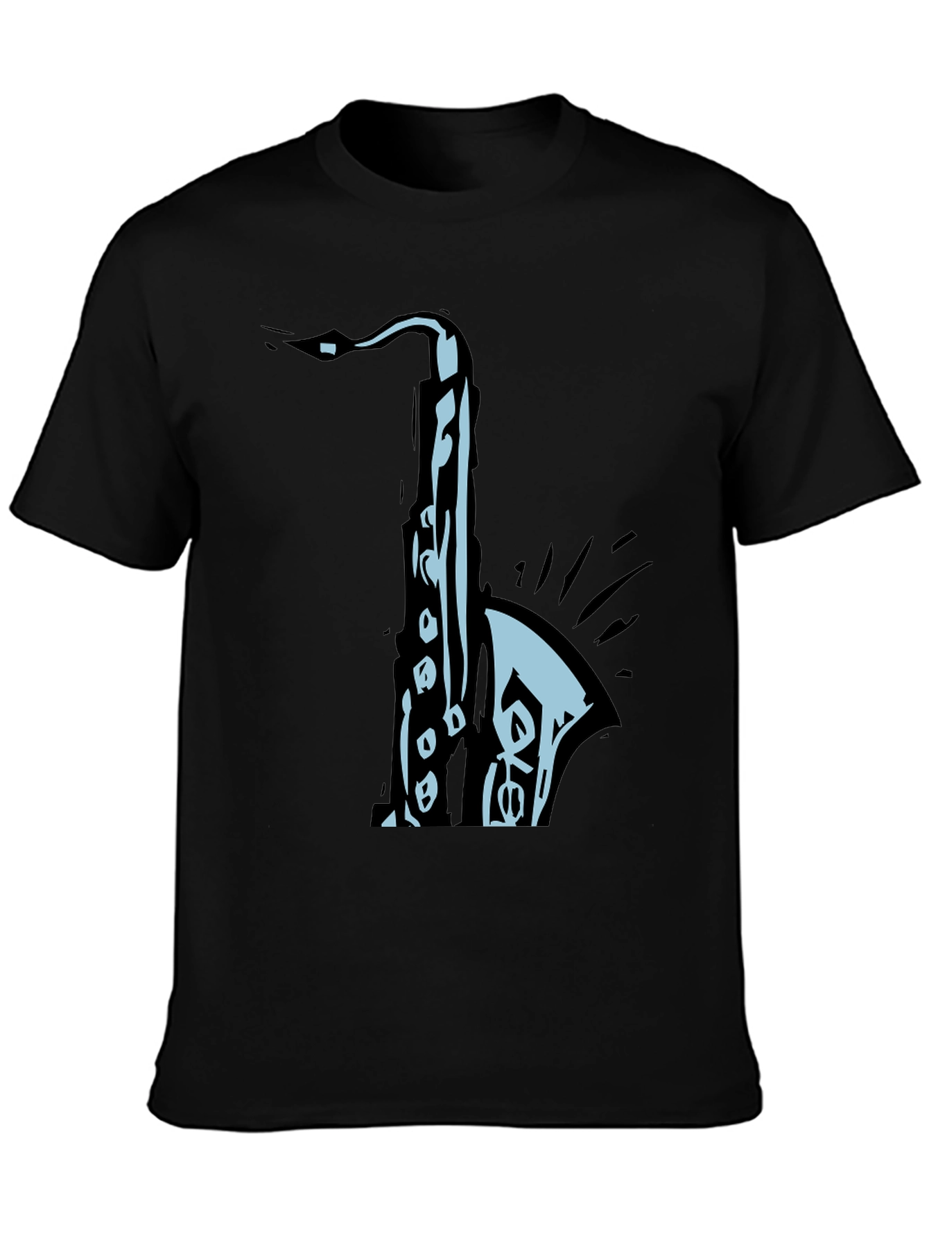 Saxophone Graphic Tee - Cool Musician T-Shirt