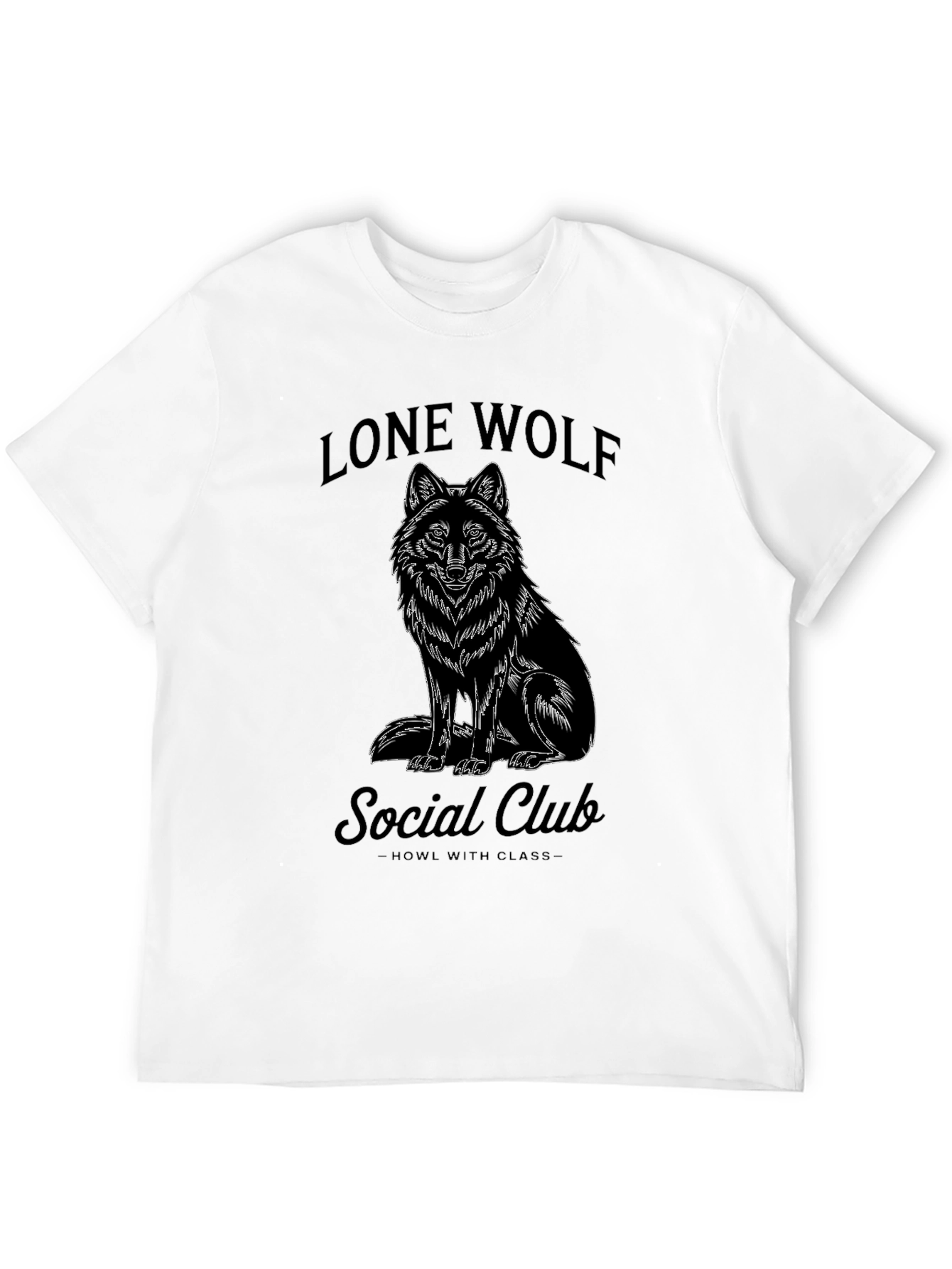 Lone Wolf Social Club Black T-Shirt