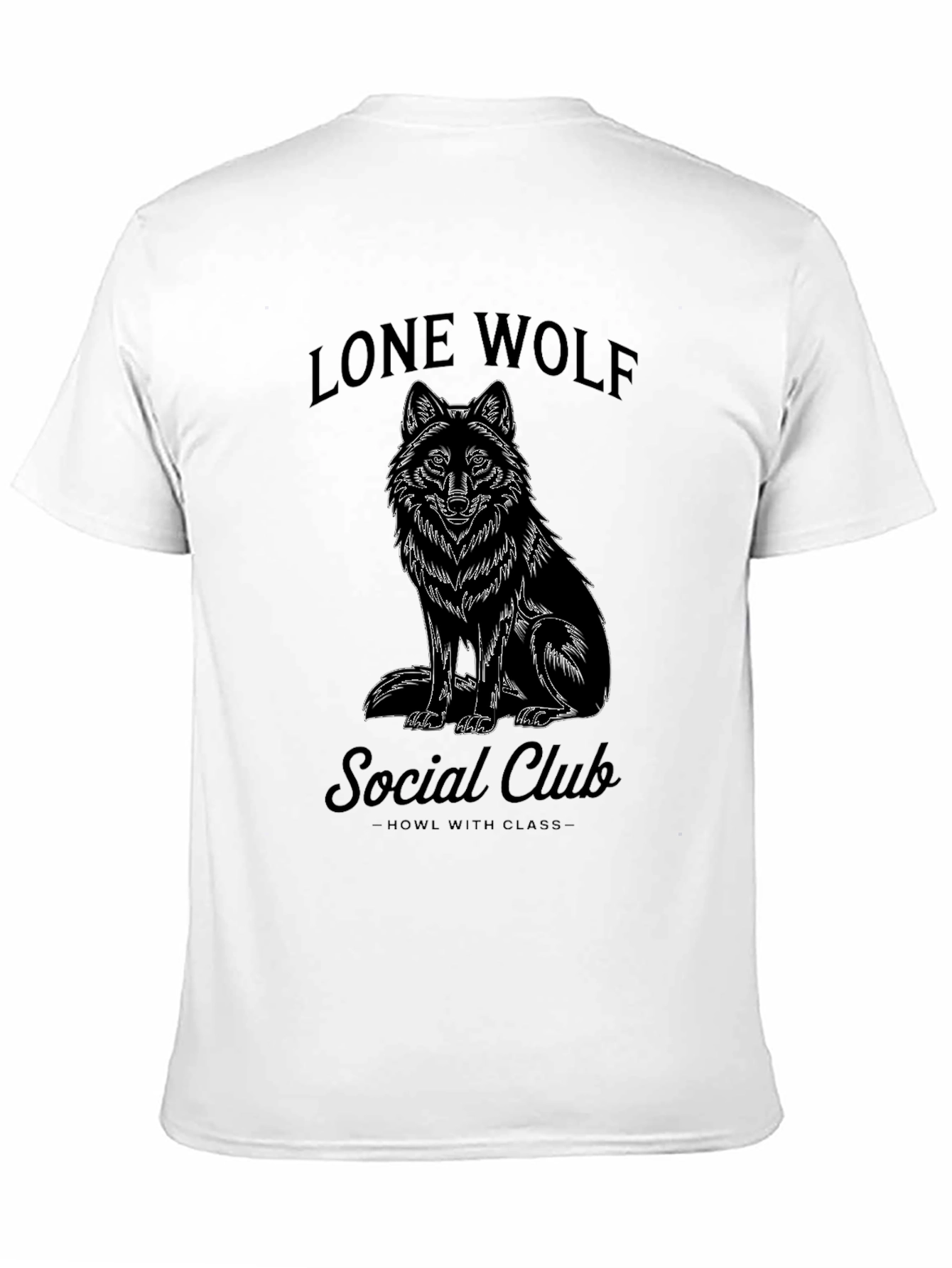 Lone Wolf Social Club Black T-Shirt