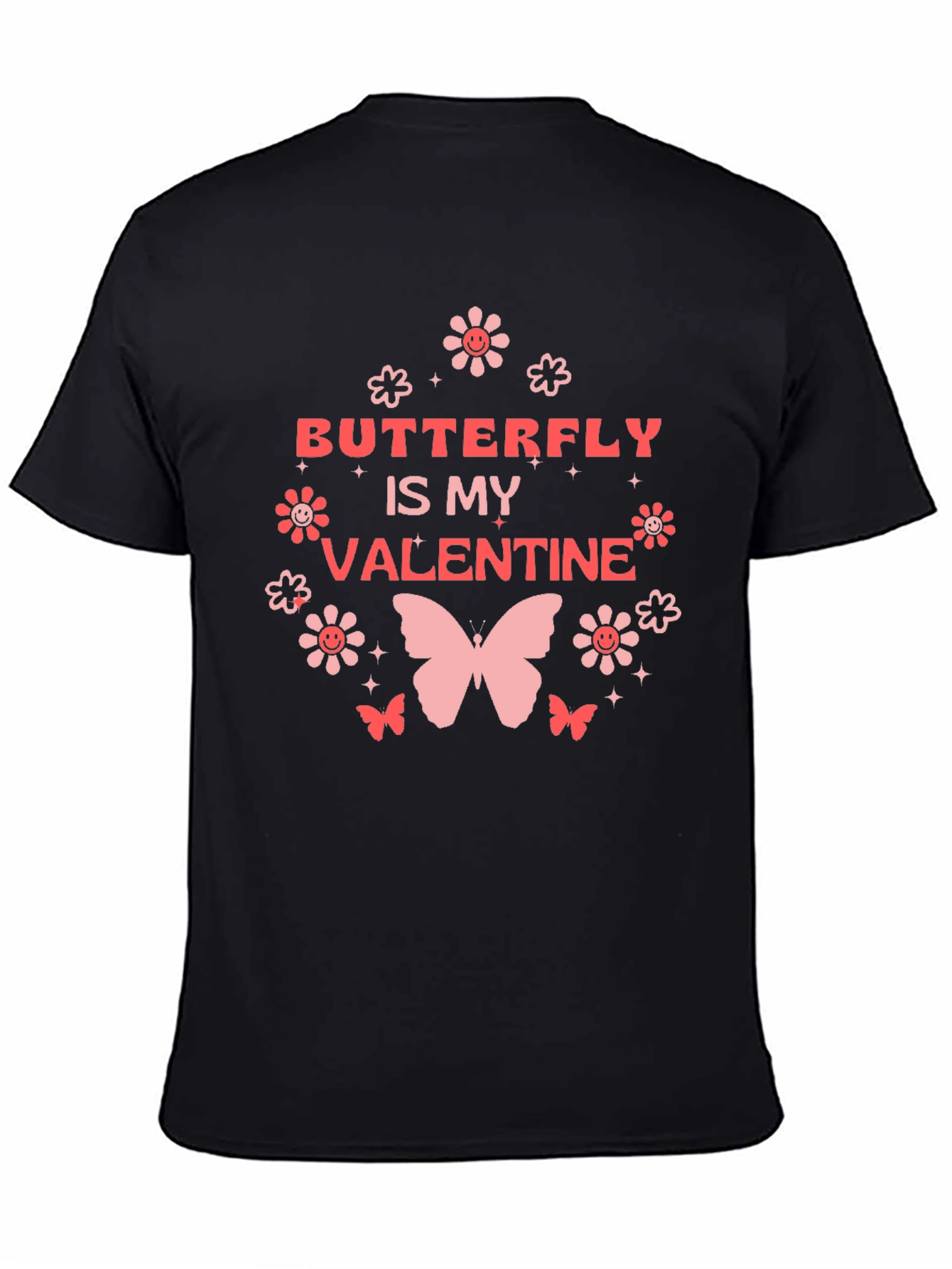 Butterfly Is My Valentine T-Shirt