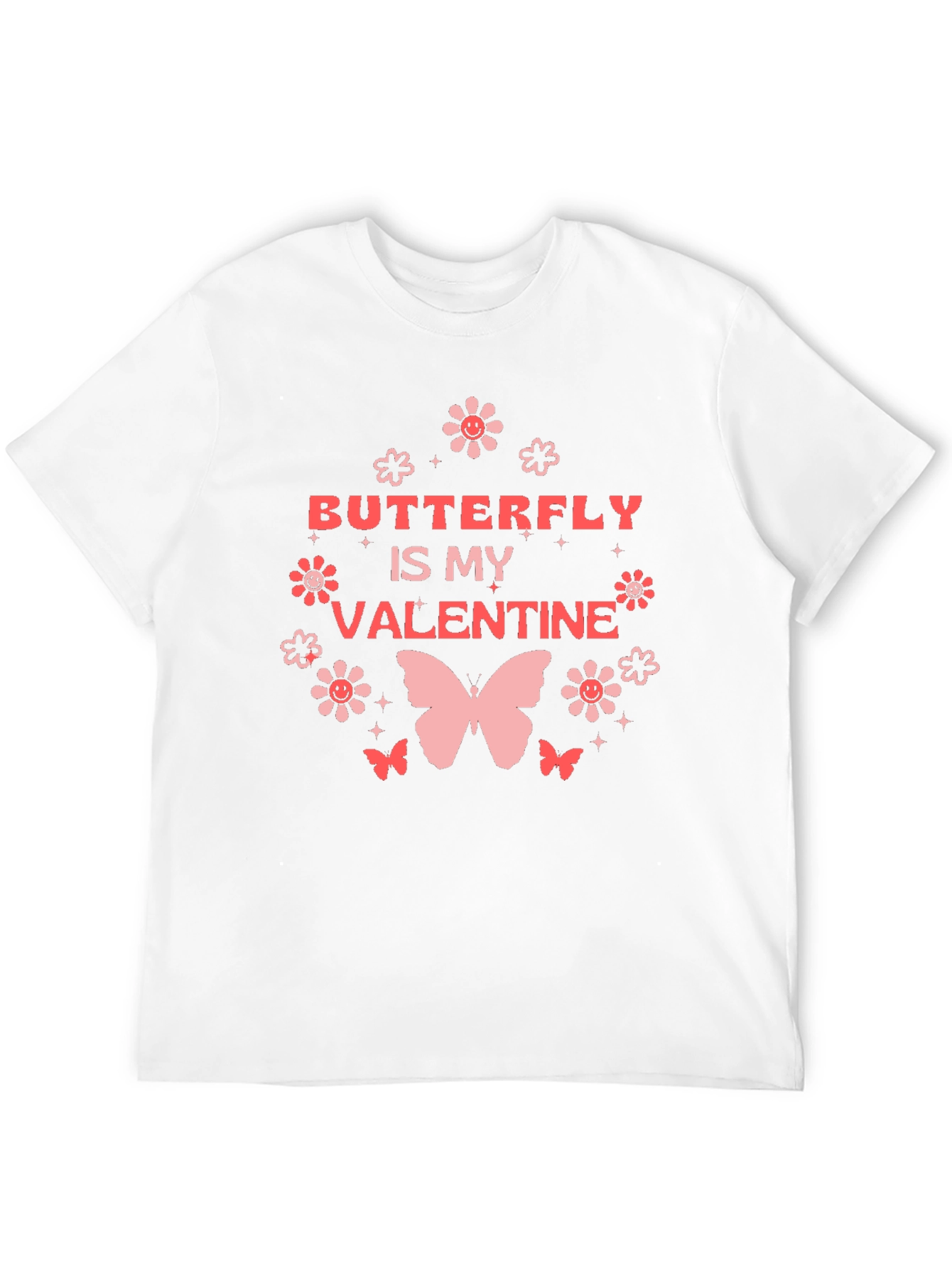 Butterfly Is My Valentine T-Shirt
