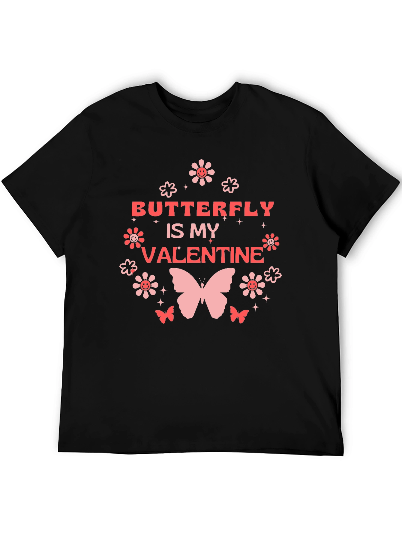 Butterfly Is My Valentine T-Shirt