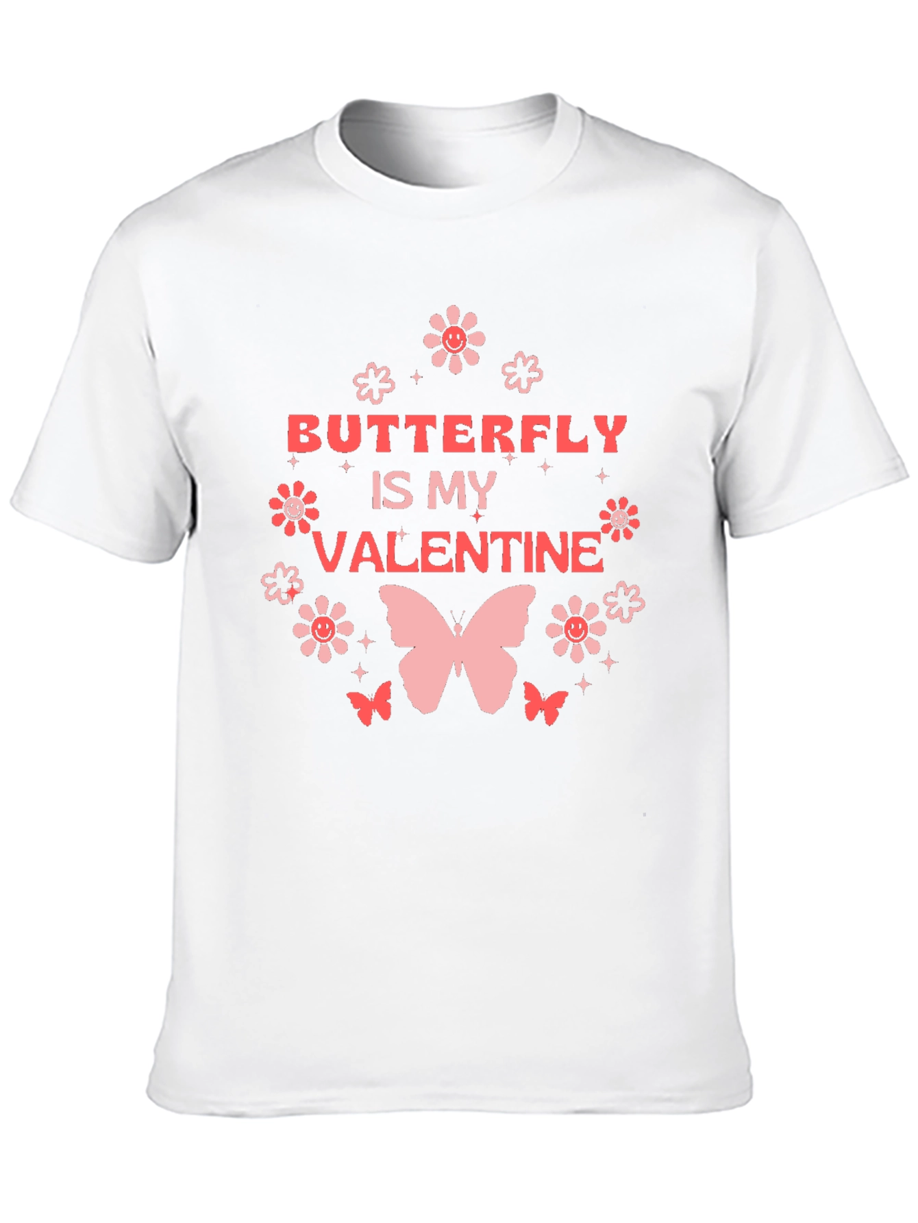 Butterfly Is My Valentine T-Shirt