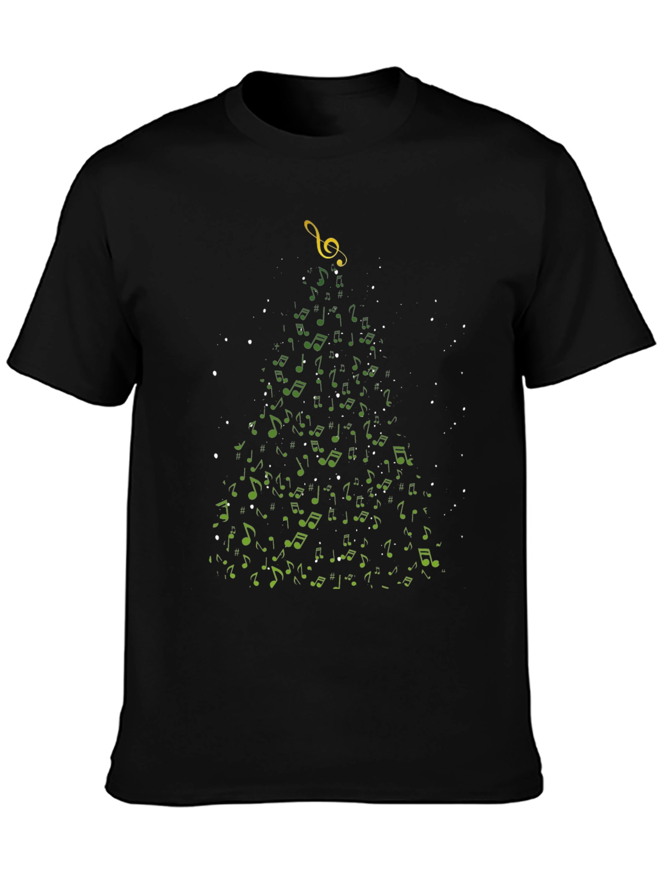 Musical Christmas Tree T-Shirt
