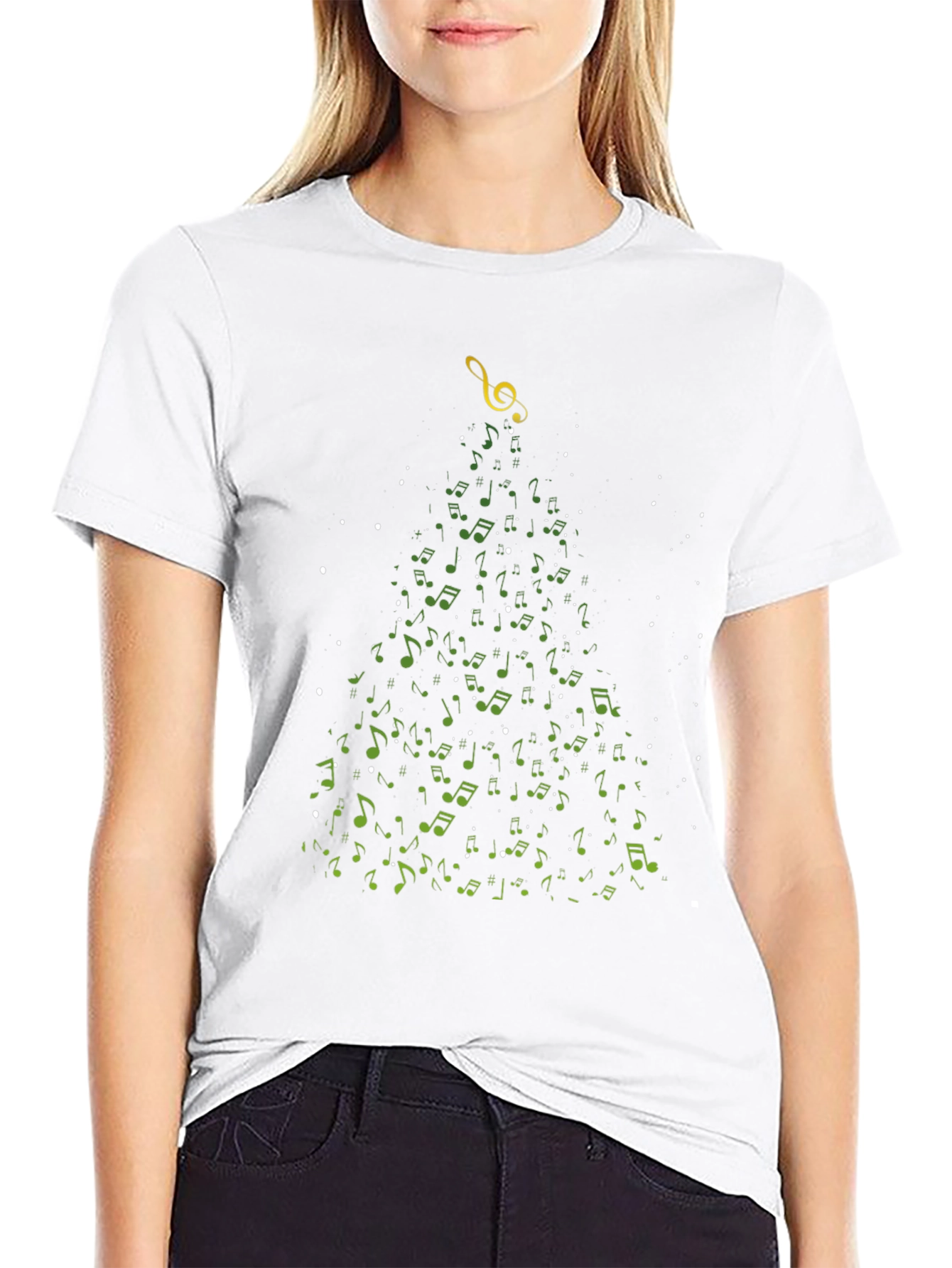 Musical Christmas Tree T-Shirt