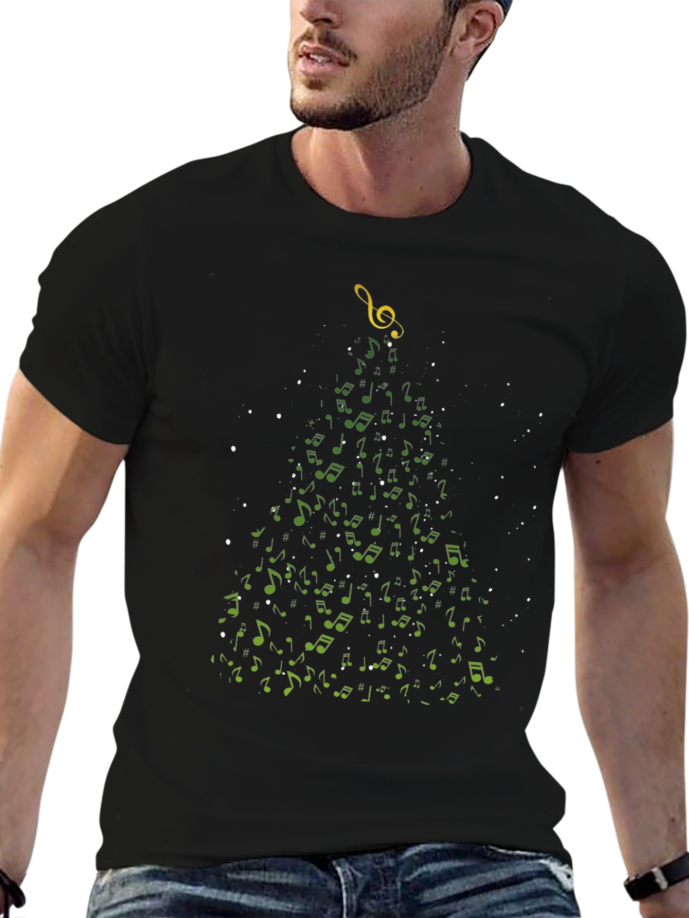 Musical Christmas Tree T-Shirt